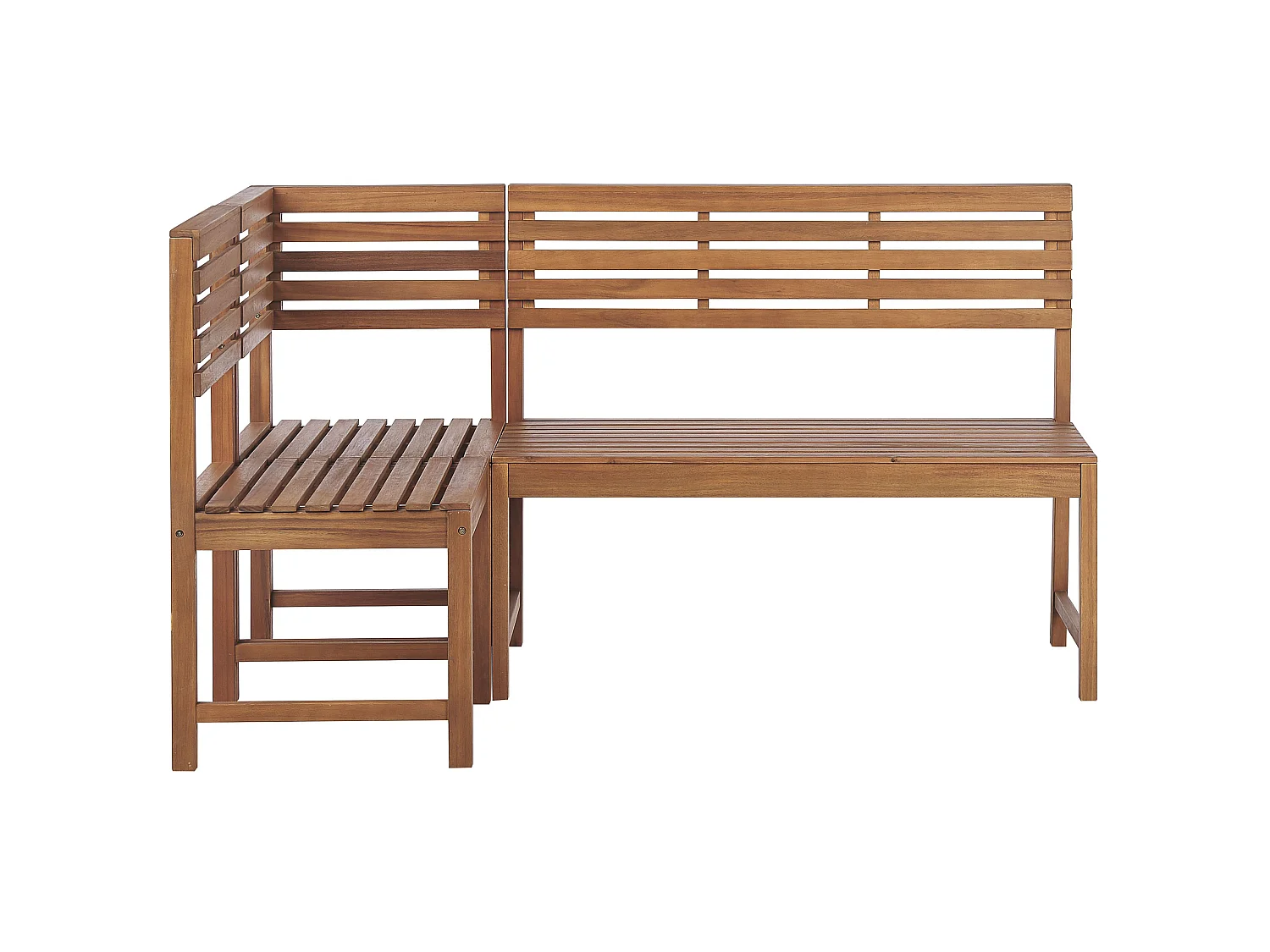 Ensemble de terrasse 4 places TREIA Acacia Marron