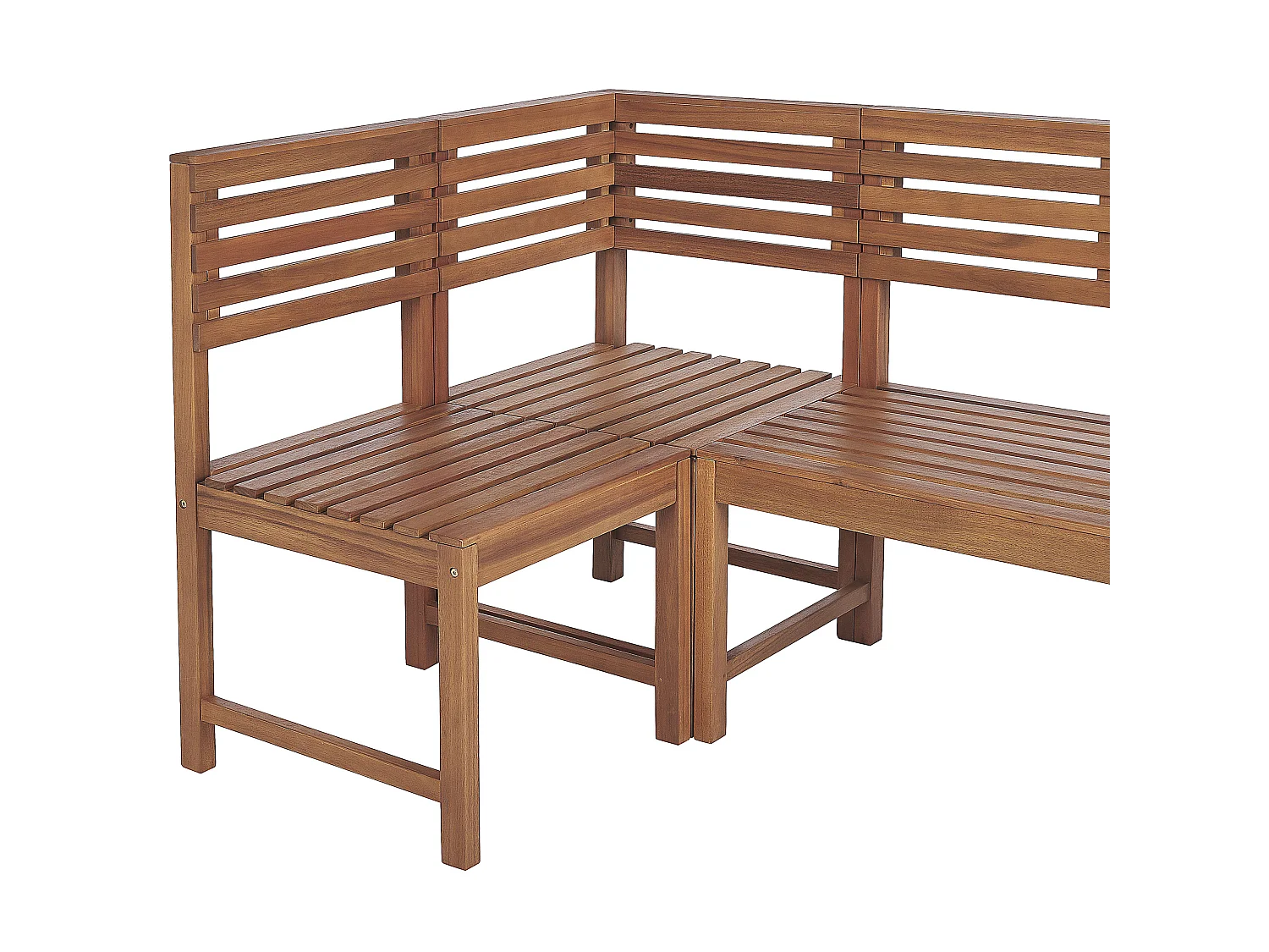 Ensemble de terrasse 4 places TREIA Acacia Marron