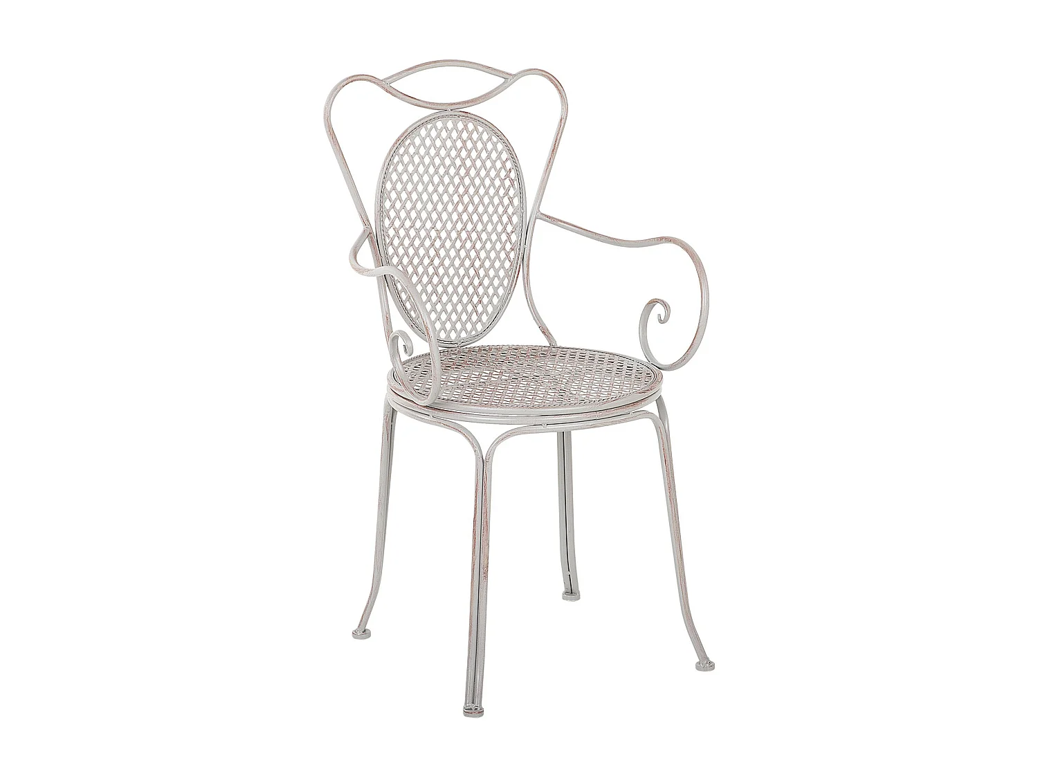 Bistro Set klappbar CILENTO Metall Grau