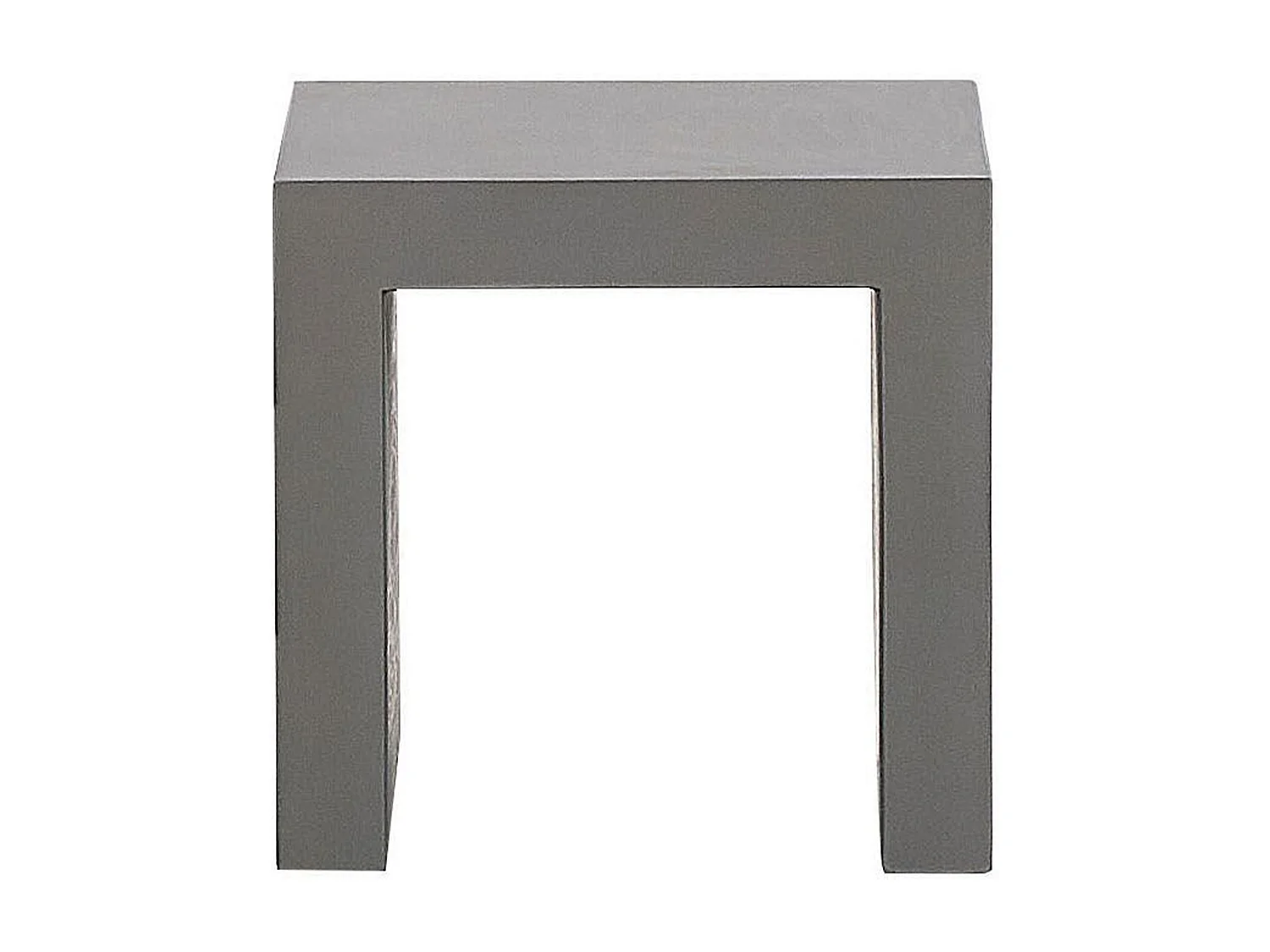 Set da pranzo da giardino con sgabelli 6 posti TARANTO Cemento Grigio