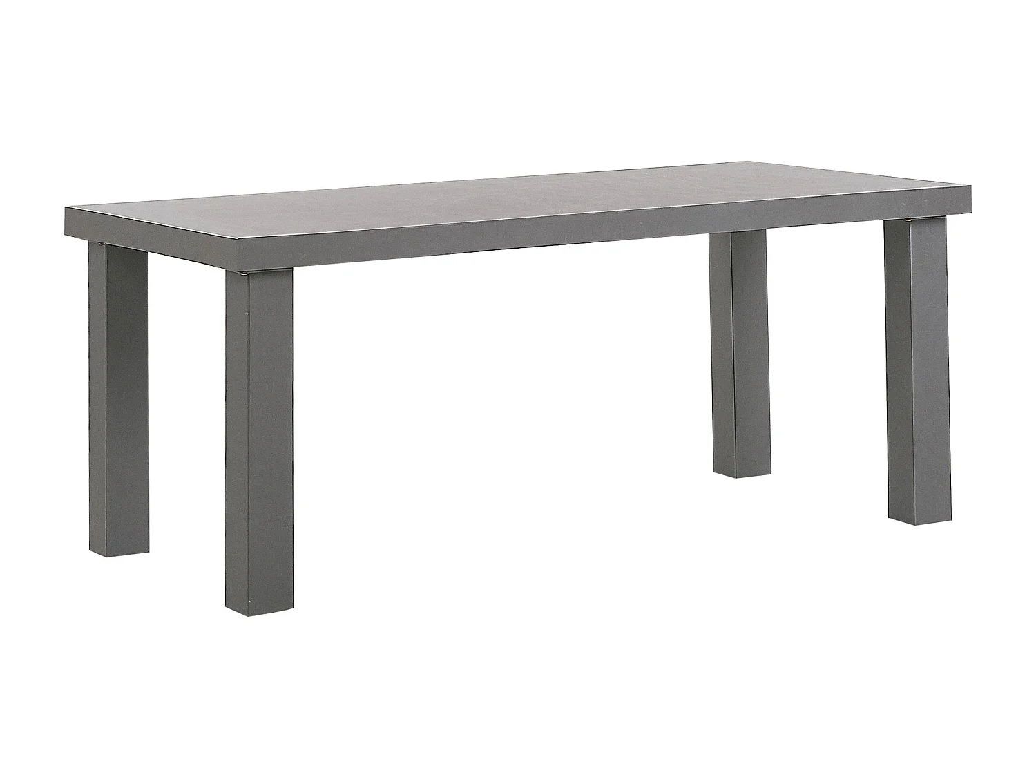 Gartenmöbel Set mit Hockern 6-Sitzer TARANTO Beton Grau