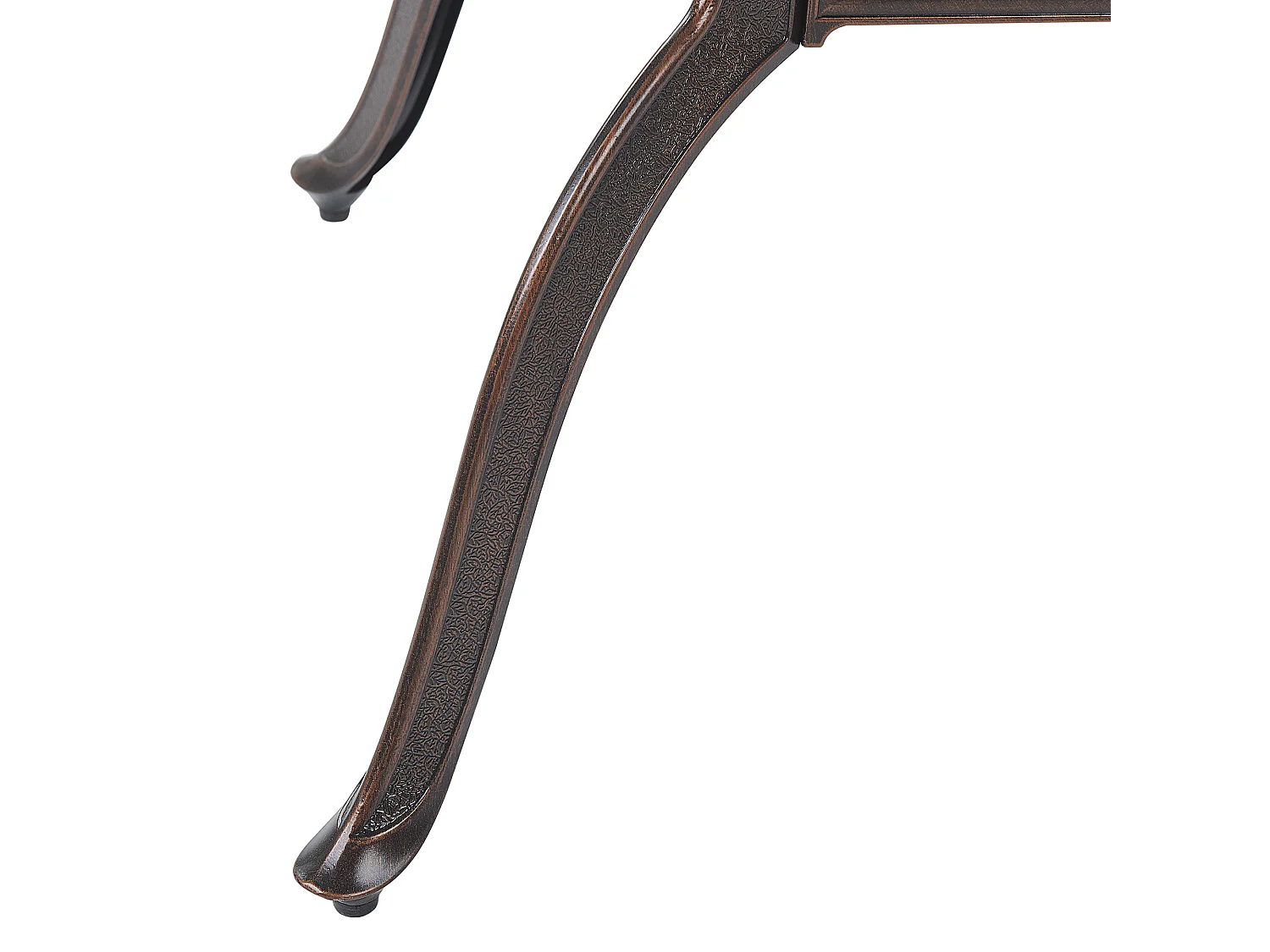 Tuinset 6-zitter LIZZANO met kussens Metaal Donkerbruin