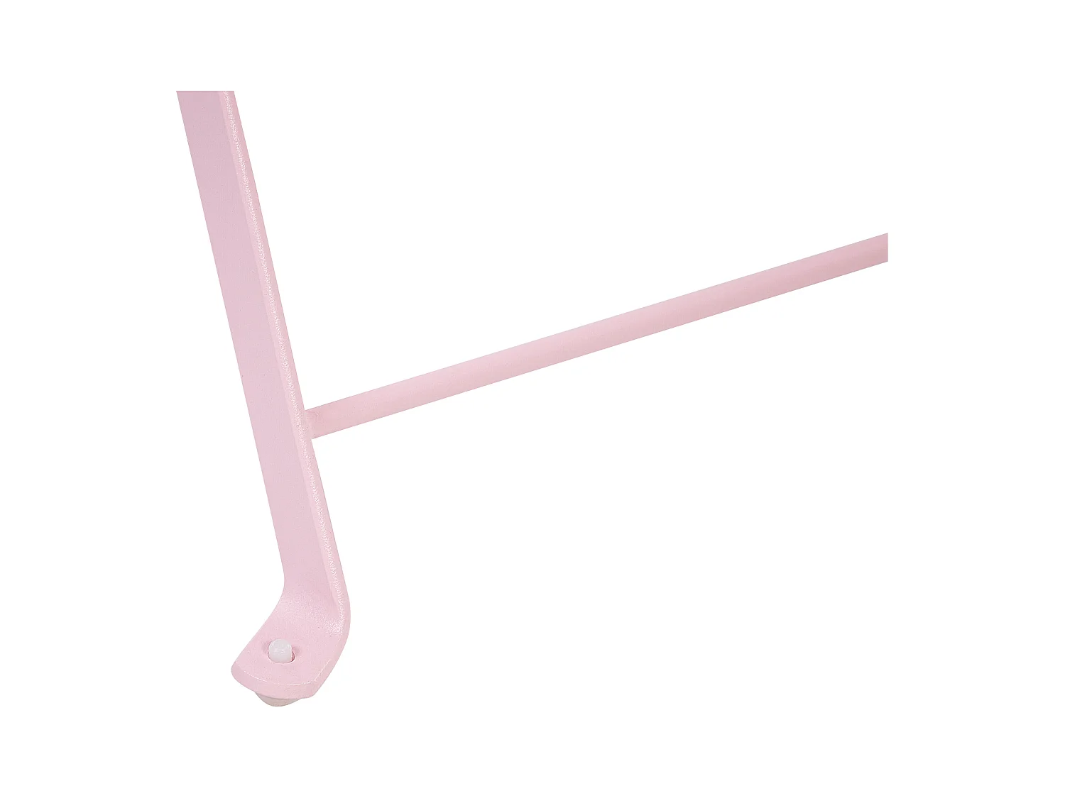 Zestaw mebli balkonowych Składane FIORI Metal Pastelowy róż