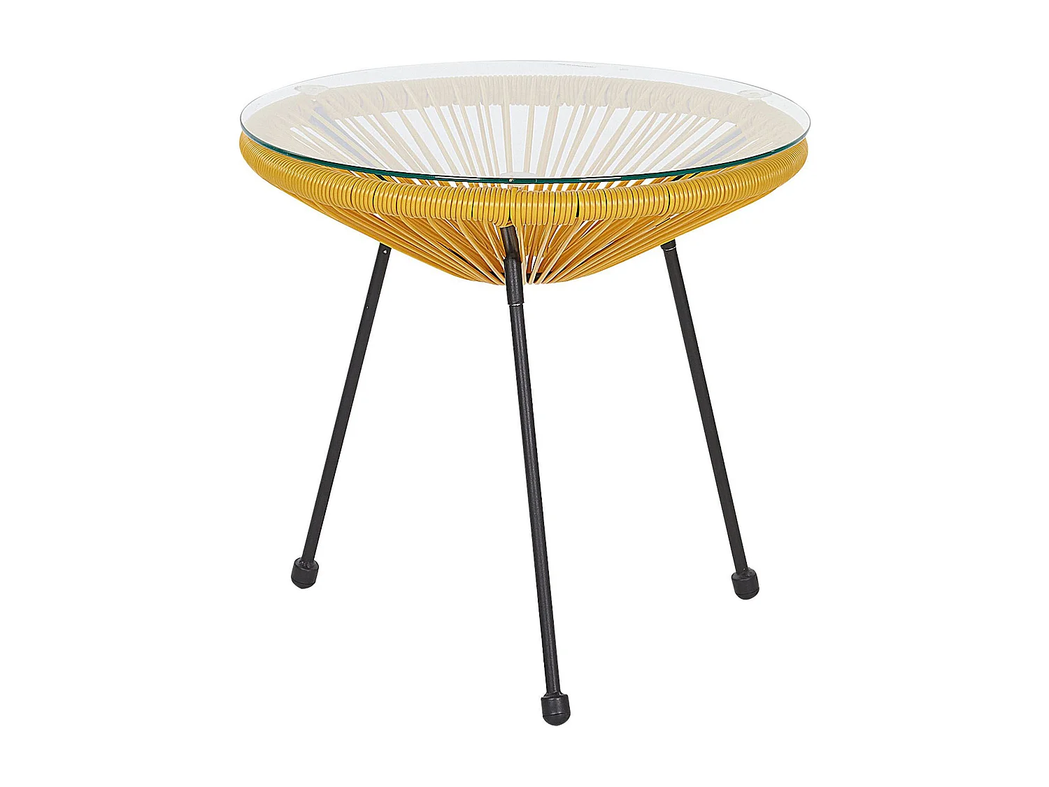 Ensemble pour bistro ACAPULCO II Jaune