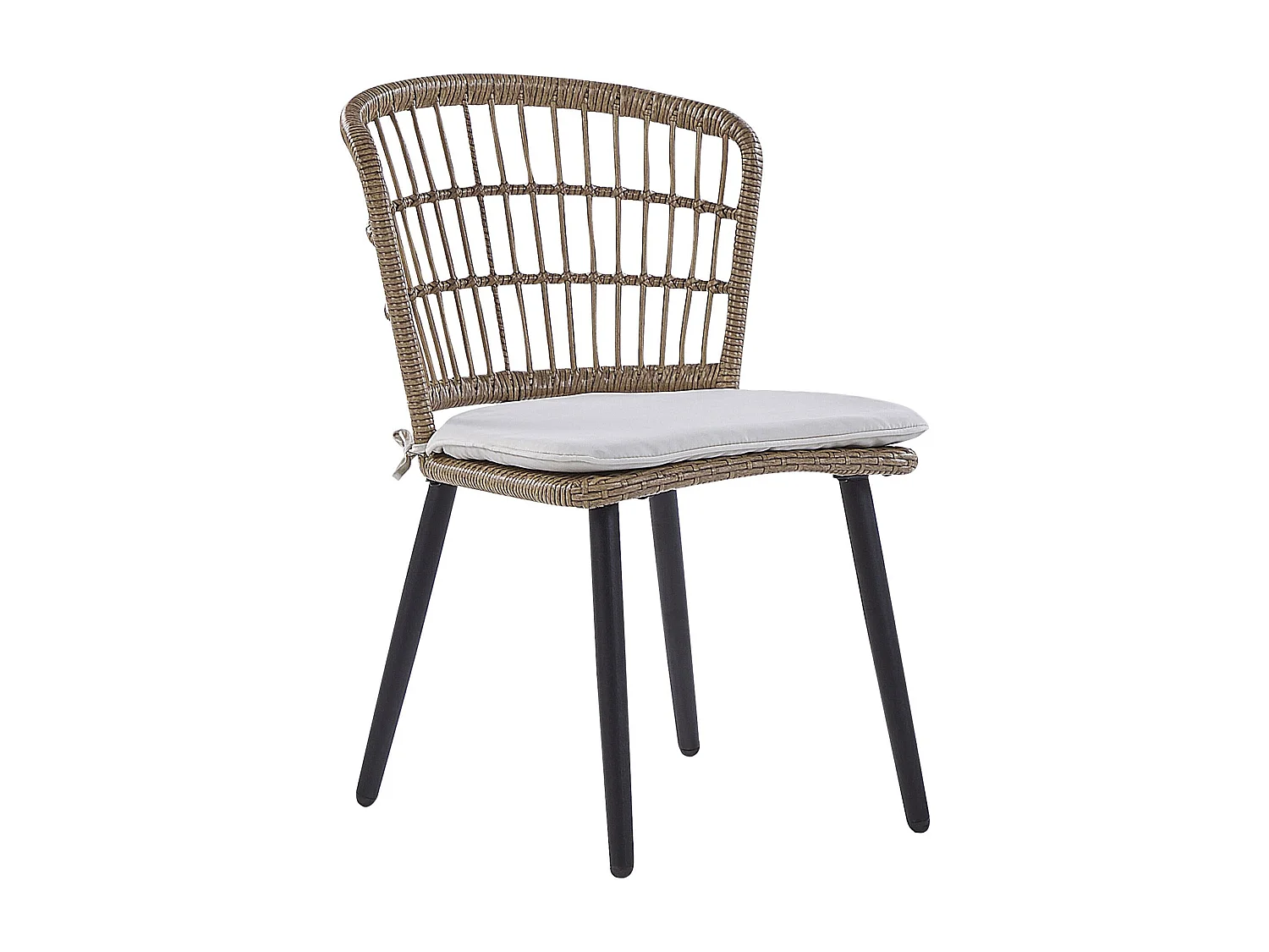 Salle à manger de jardin 6 places ALIANO II avec coussins Beige