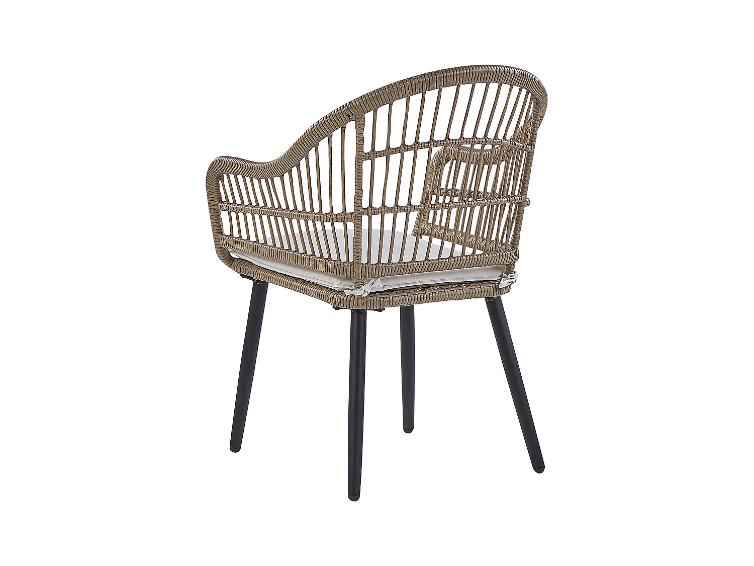 Salle à manger de jardin 6 places ALIANO II avec coussins Beige