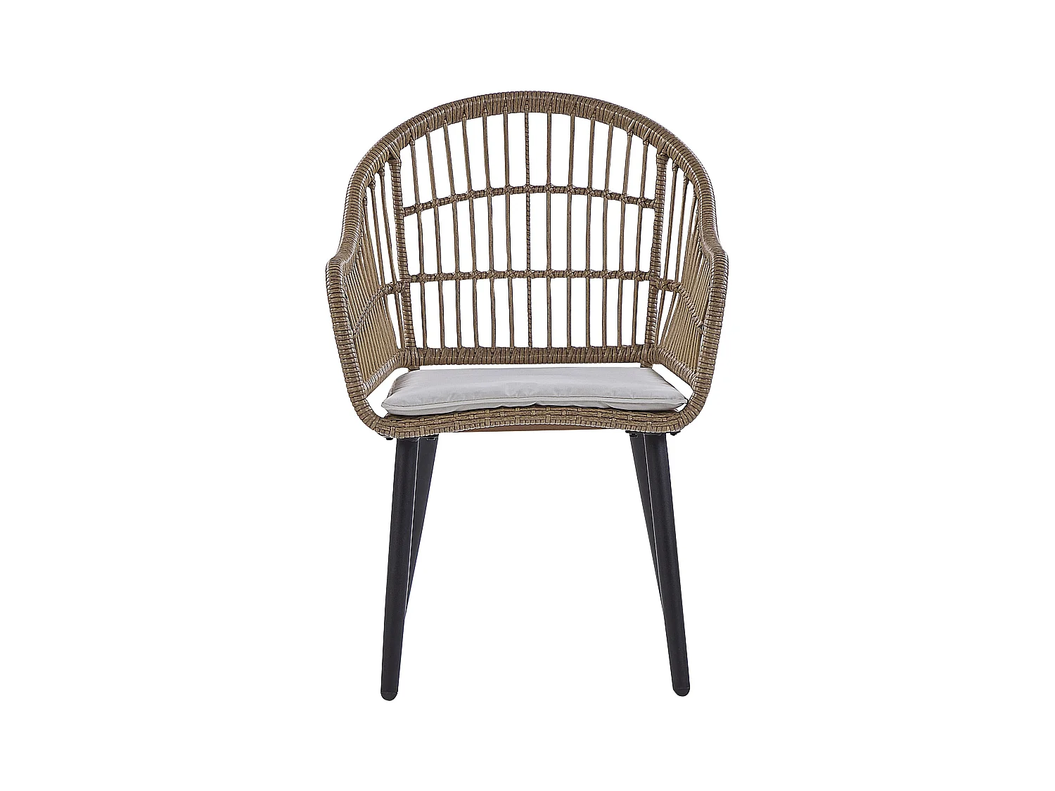 Salle à manger de jardin 6 places ALIANO II avec coussins Beige