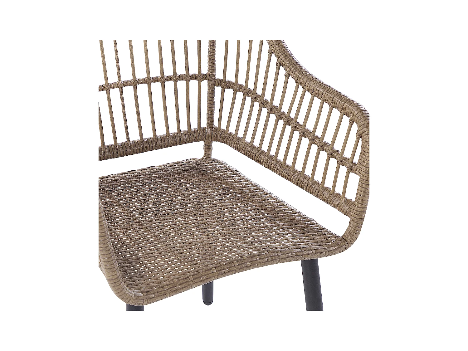 Salle à manger de jardin 6 places ALIANO II avec coussins Beige