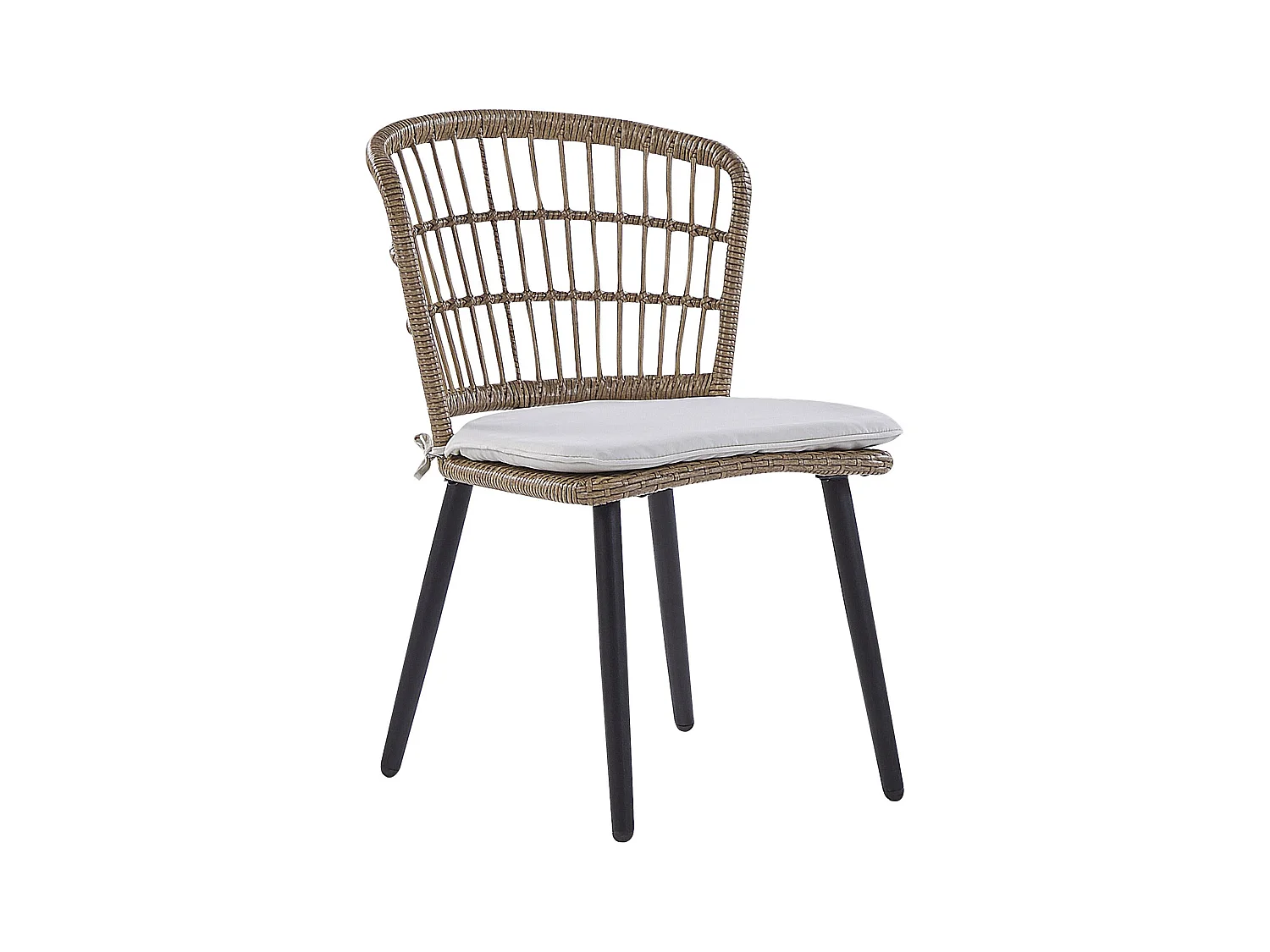 Salle à manger de jardin 6 places ALIANO II avec coussins Beige