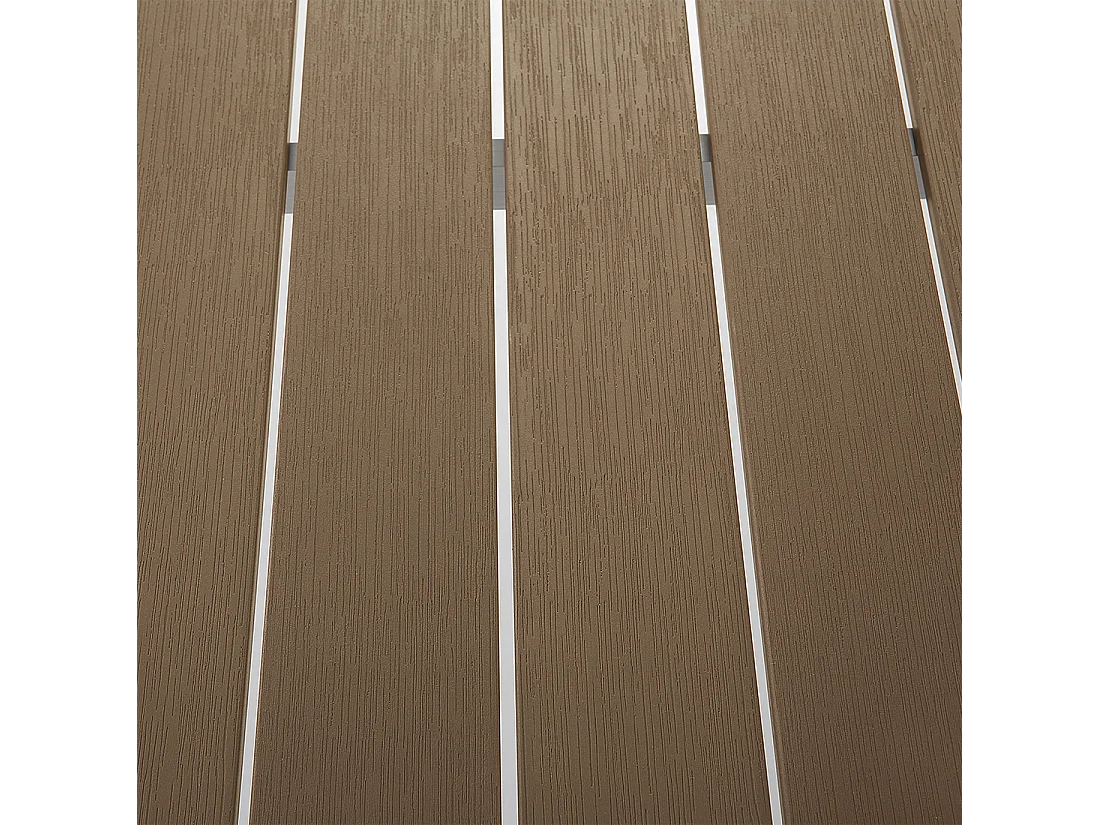 Tuinset met banken 6-zitter NARDO Bruin