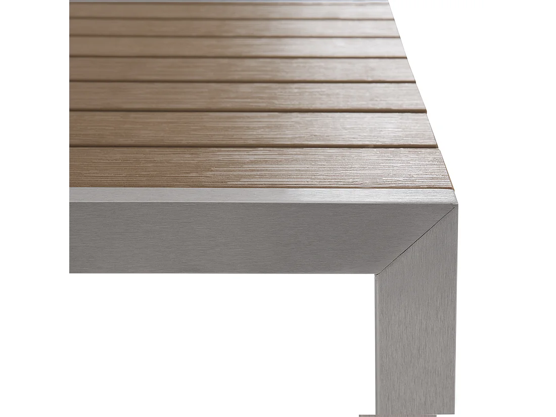 Tuinset met banken 6-zitter NARDO Bruin