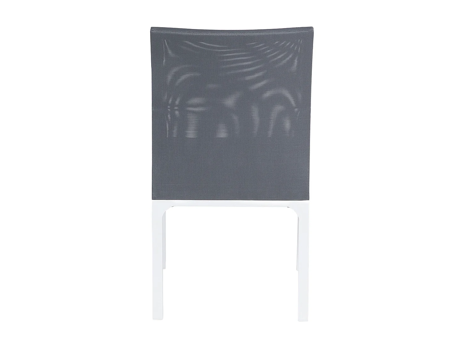 Set da pranzo da giardino 6 posti BACOLI con cuscini Metallo Grigio