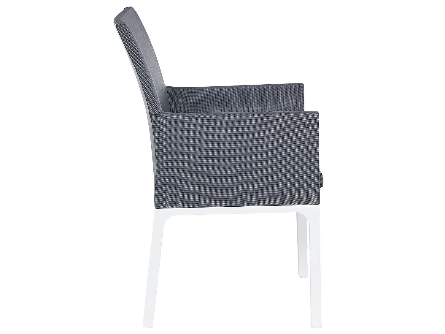 Gartenmöbel Set 6-Sitzer BACOLI inkl. Kissen Metall Grau