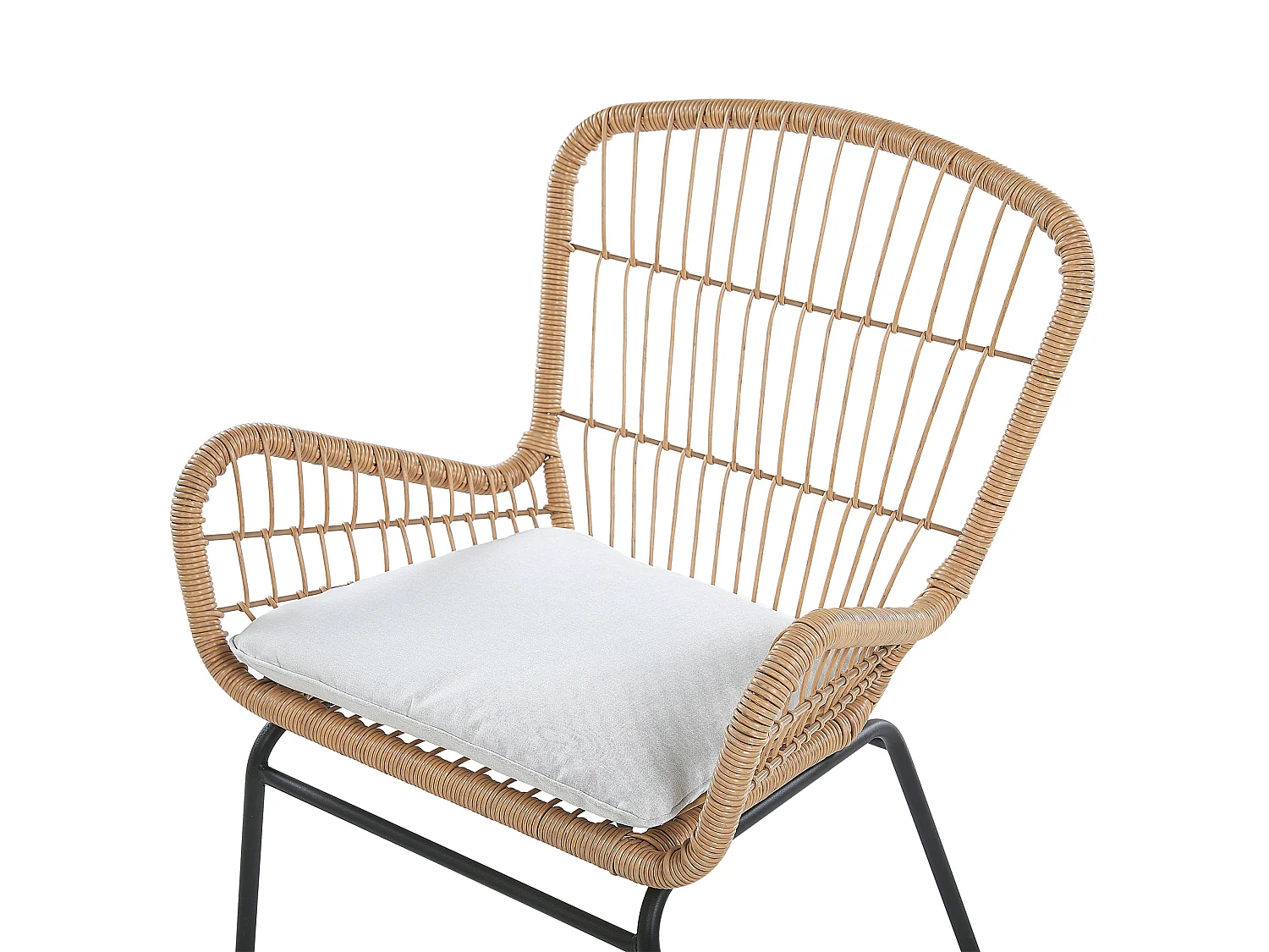Set bistrot con cuscini LABICO Marrone chiaro