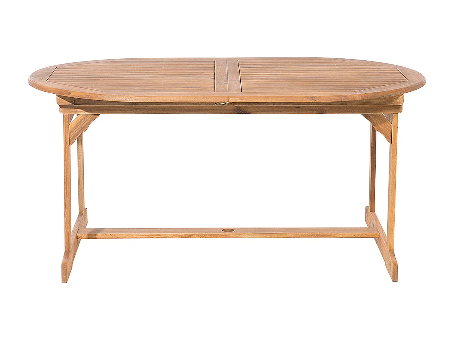 Set da pranzo da giardino 8 posti MAUI con cuscini Legno d'acacia Bianco sporco