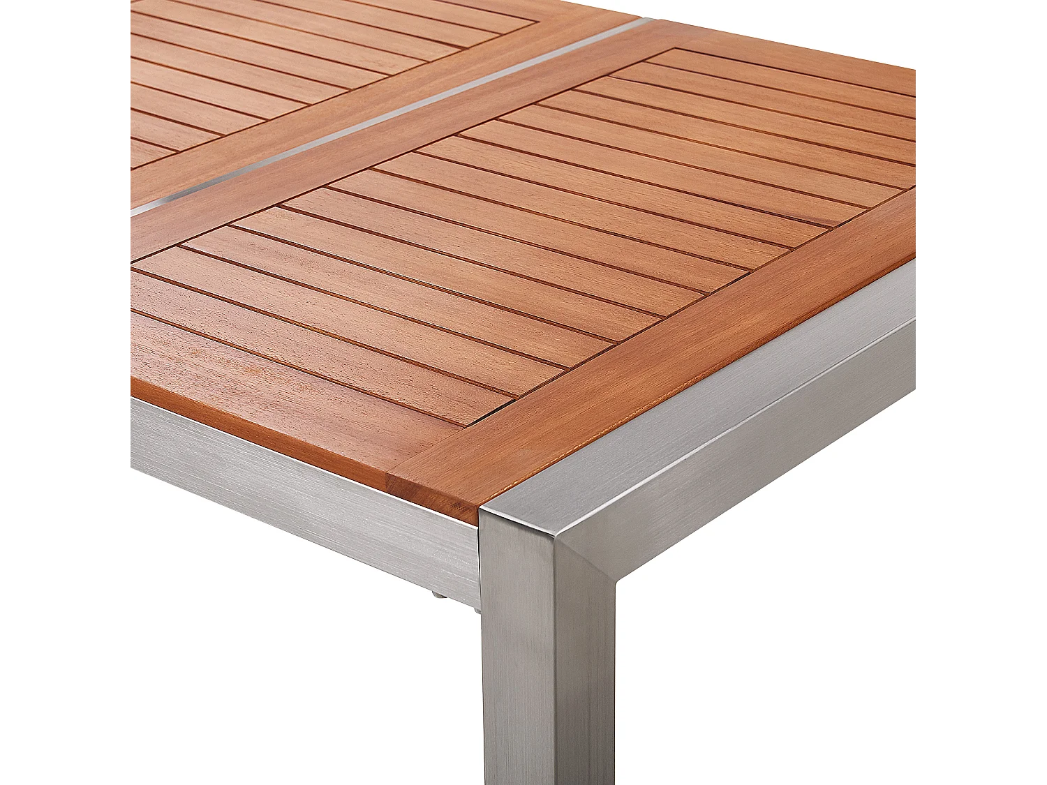 Tuinset 6-zitter GROSSETO Eucalyptushout Bruin/zwart