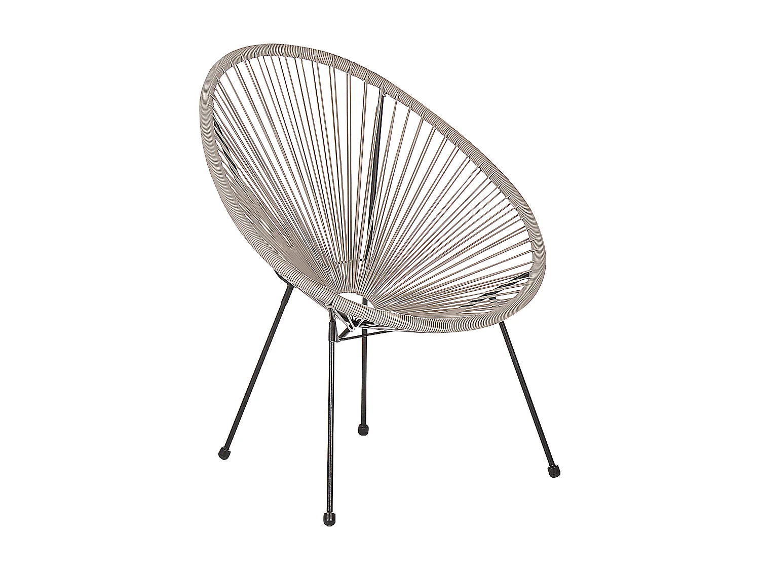 Ensemble pour bistro ACAPULCO II Gris clair