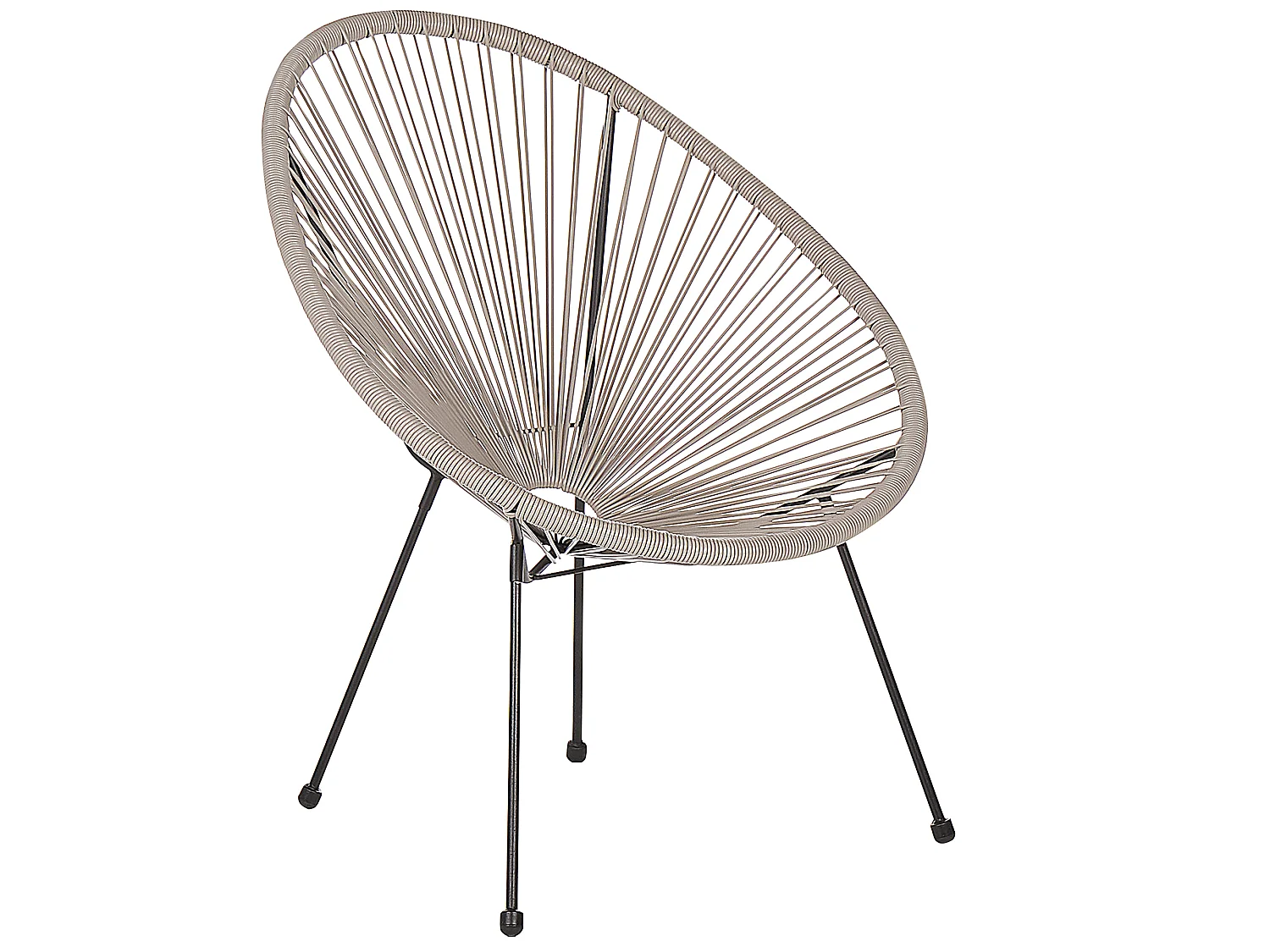 Ensemble pour bistro ACAPULCO II Gris clair