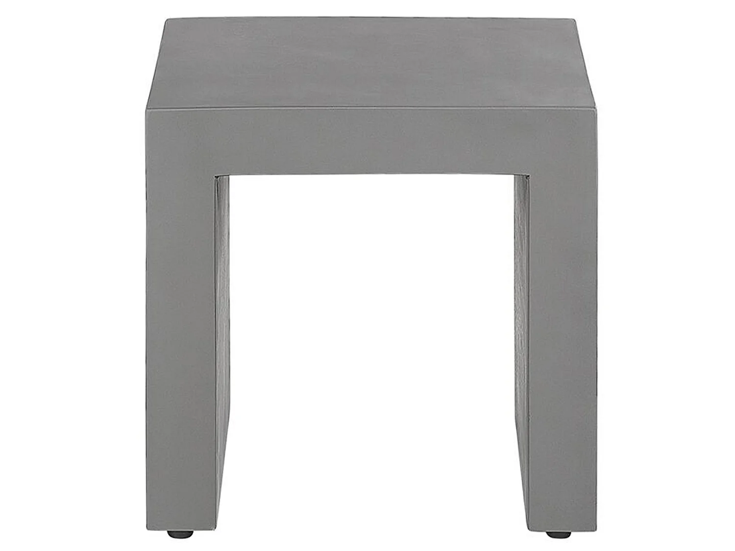 Garden Dining Set with Stools 6 Seater TARANTO Grey Concrete