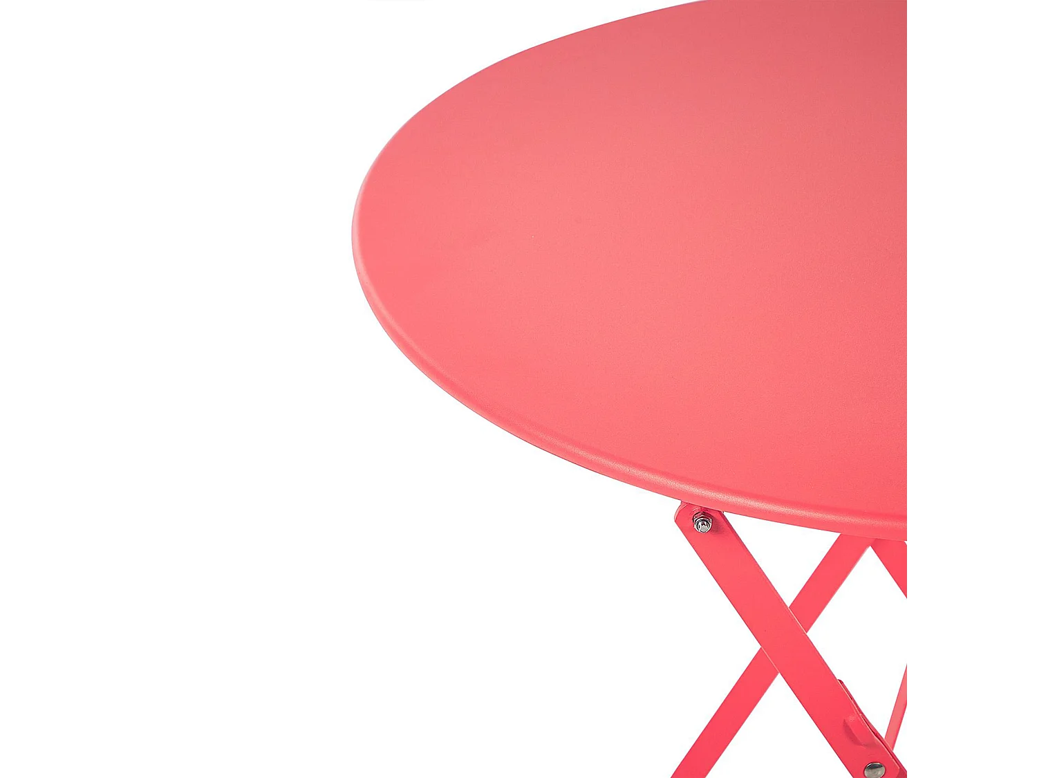 Bistroset Inklapbaar FIORI Metaal Rood