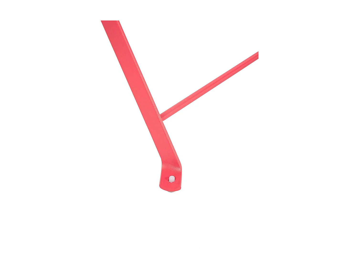 Bistroset Inklapbaar FIORI Metaal Rood