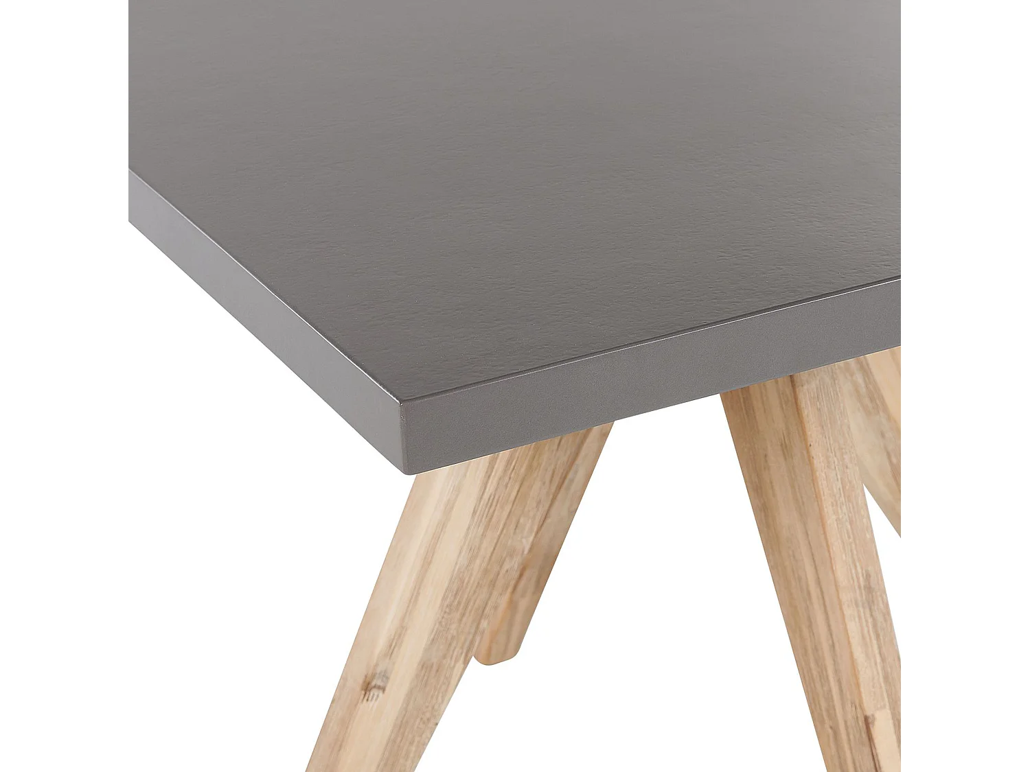 Gartenmöbel Set 4-Sitzer OLBIA inkl. Kissen Beton Beige