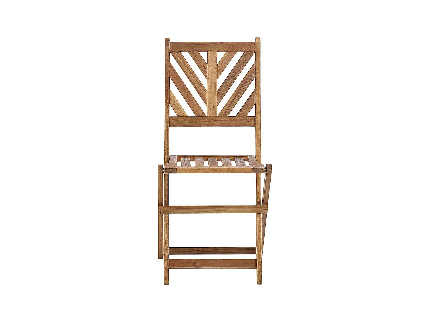 Balkonset hellbraun Akazienholz Tisch quadratisch 58x58 cm mit 2 Stühlen Terni