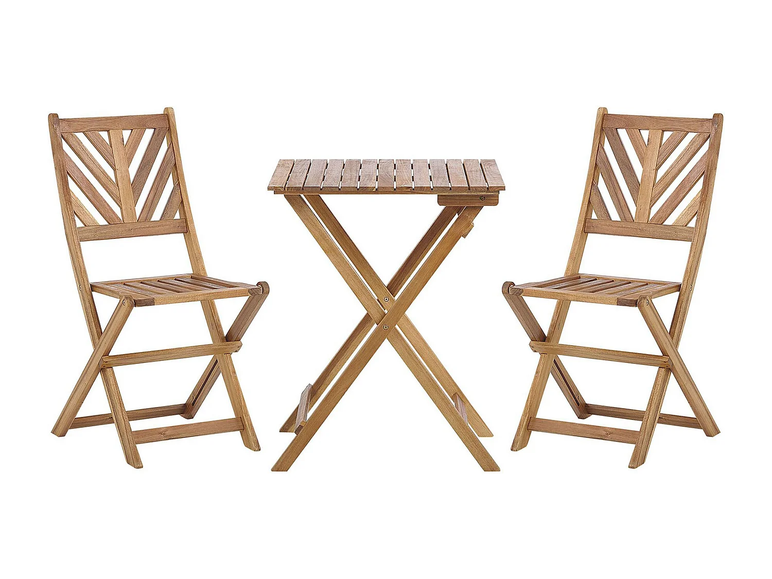 Bistroset Inklapbaar TERNI Hout Bruin