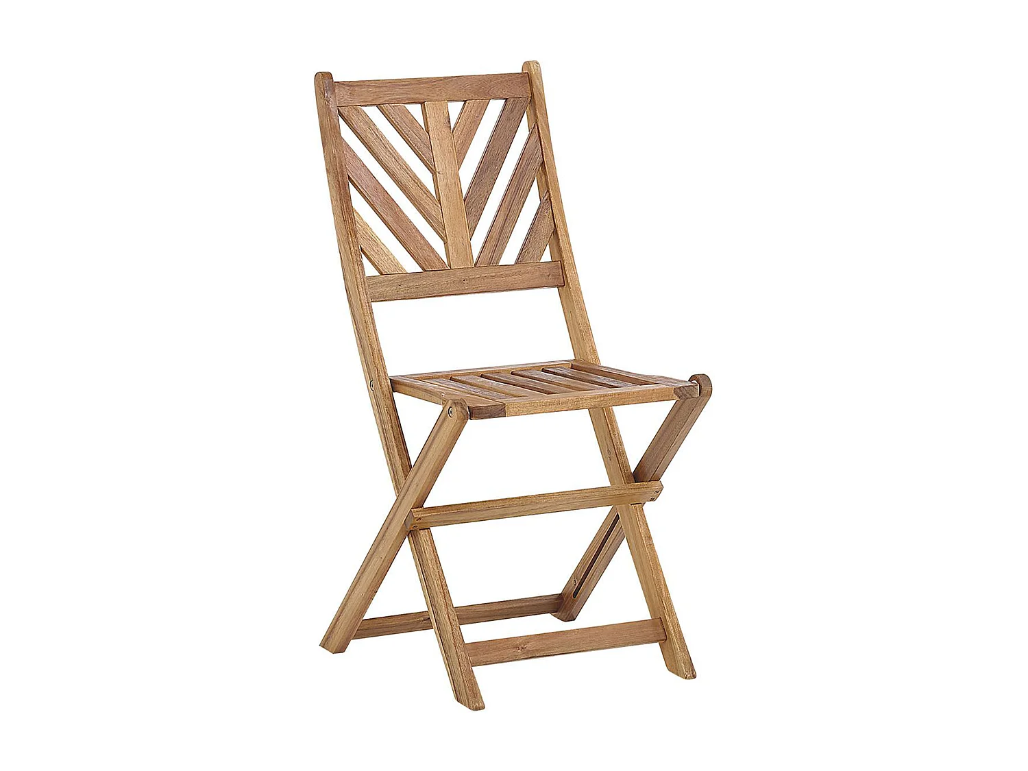 Zestaw mebli balkonowych Składane TERNI Drewno Brązowy