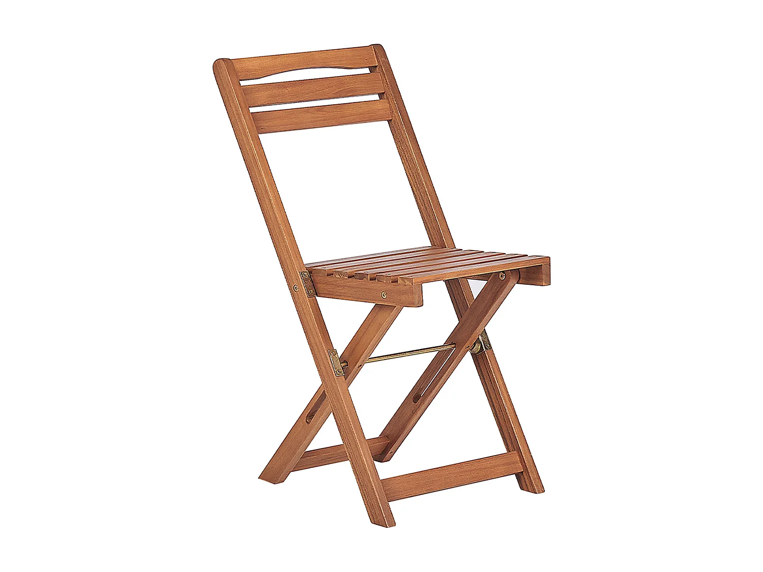 Ensemble pour bistro Pliant LENOLA Acacia Marron