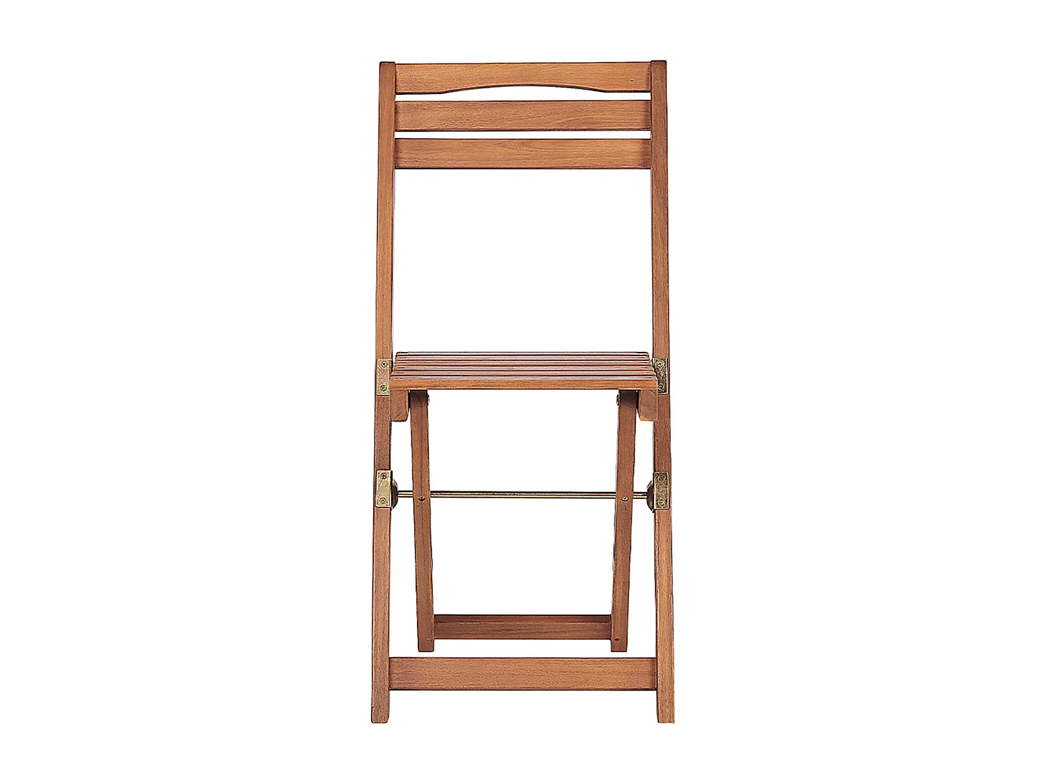 Ensemble bistrot Pliant LENOLA Acacia Marron