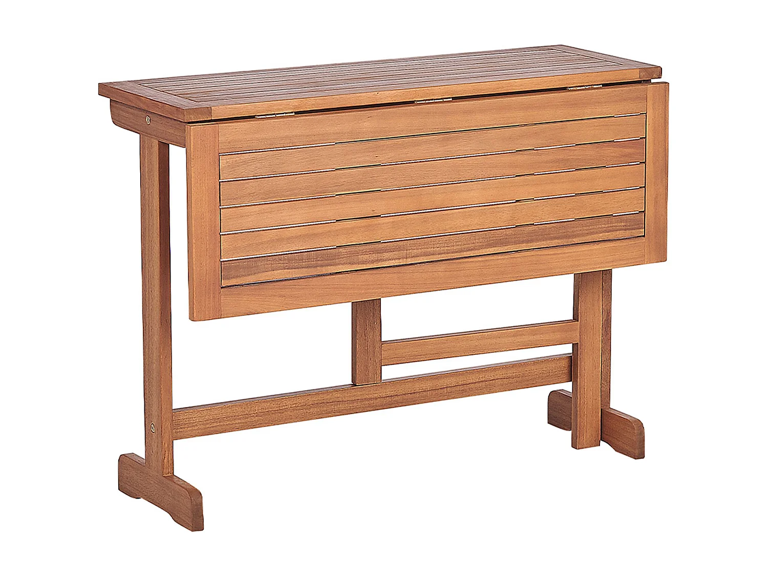 Ensemble bistrot Pliant LENOLA Acacia Marron