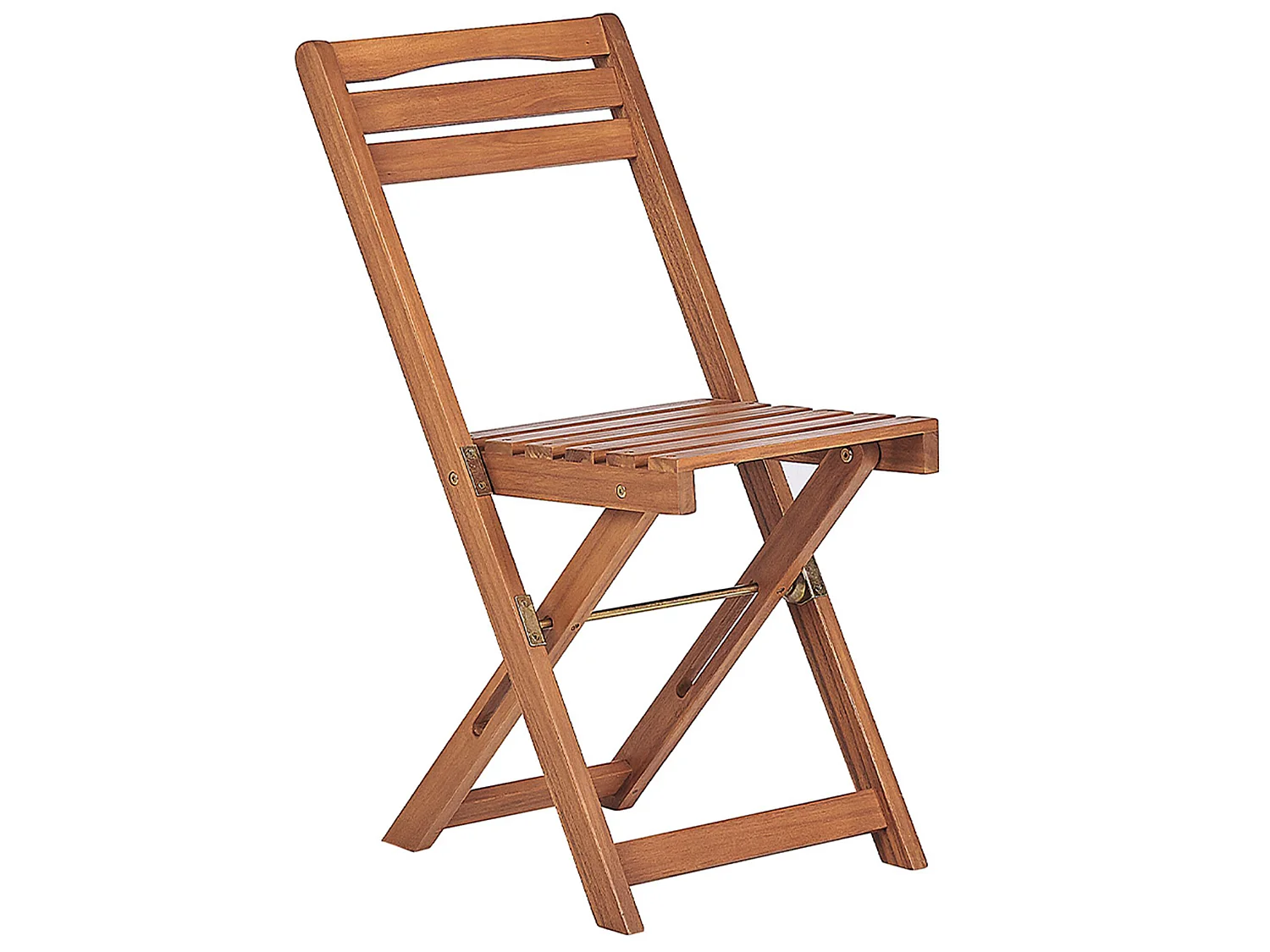 Ensemble pour bistro Pliant LENOLA Bois Marron