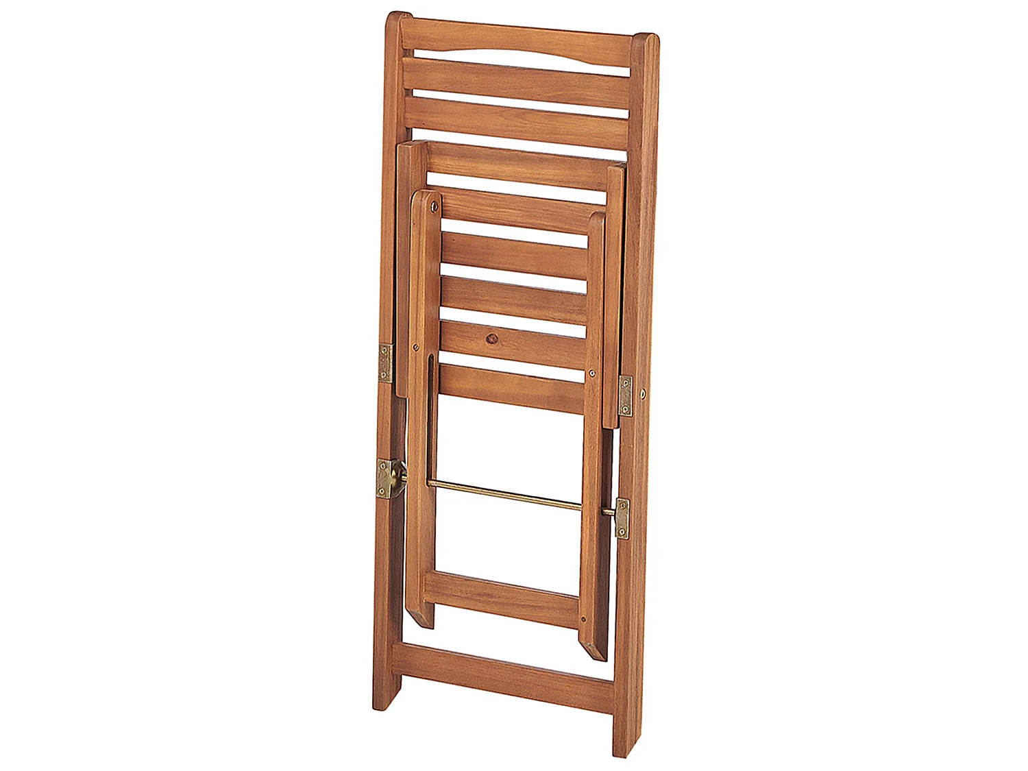 Ensemble pour bistro Pliant LENOLA Bois Marron