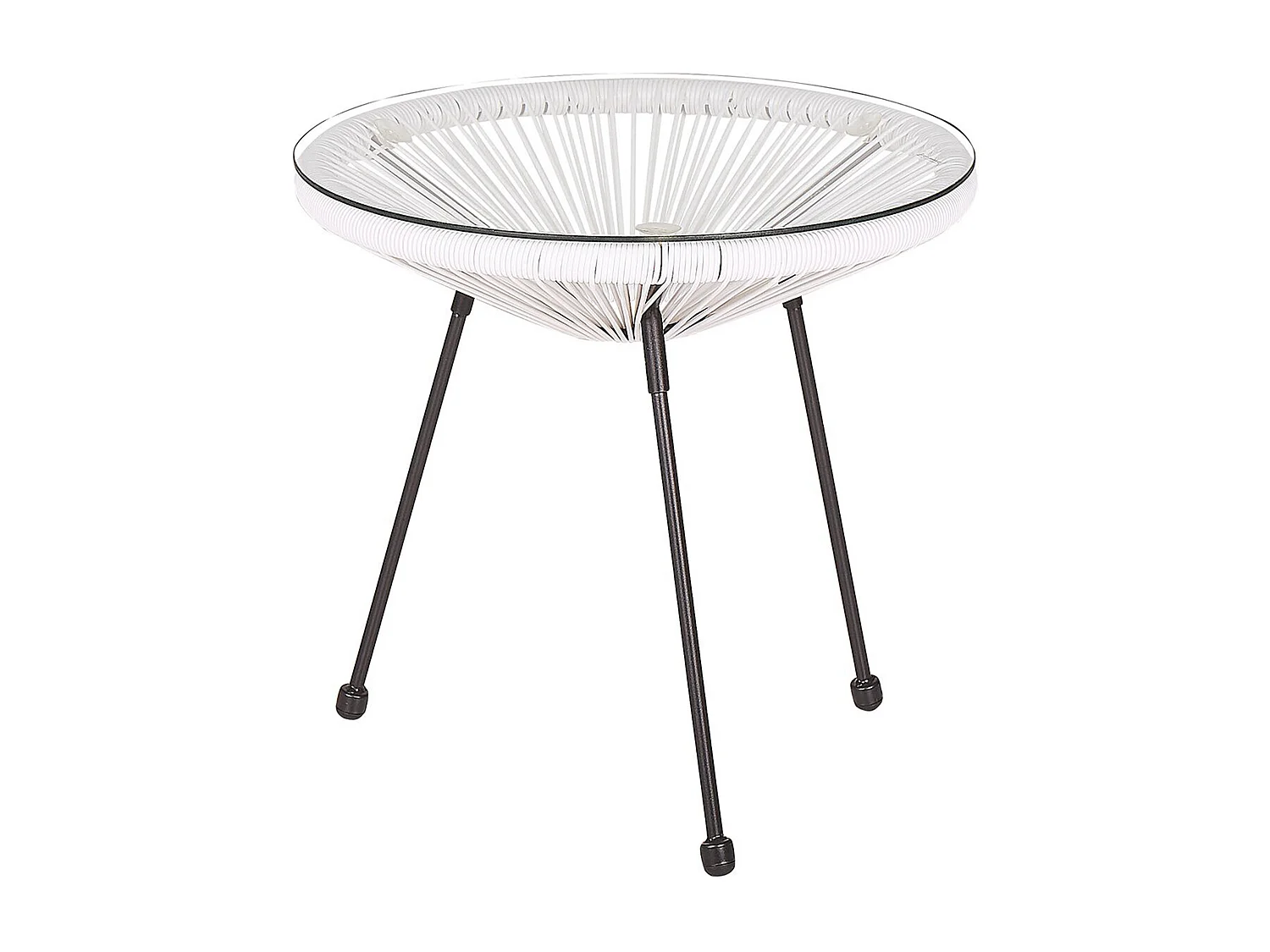 Ensemble pour bistro ACAPULCO II Blanc