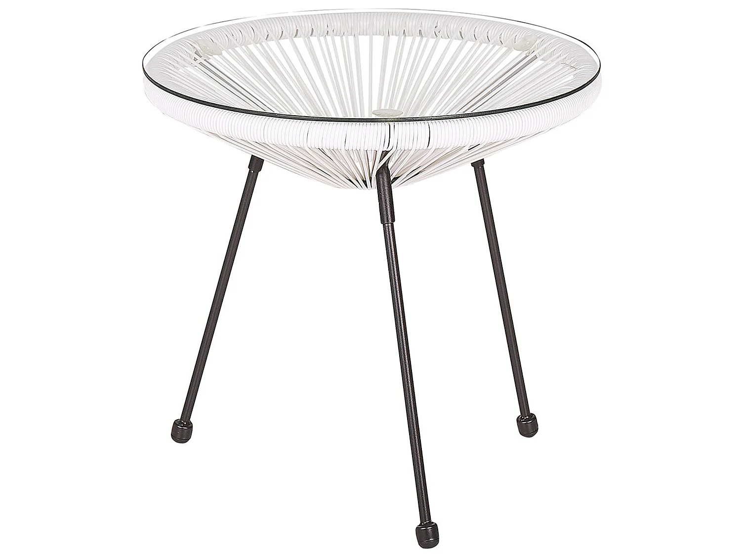 Ensemble pour bistro ACAPULCO II Blanc