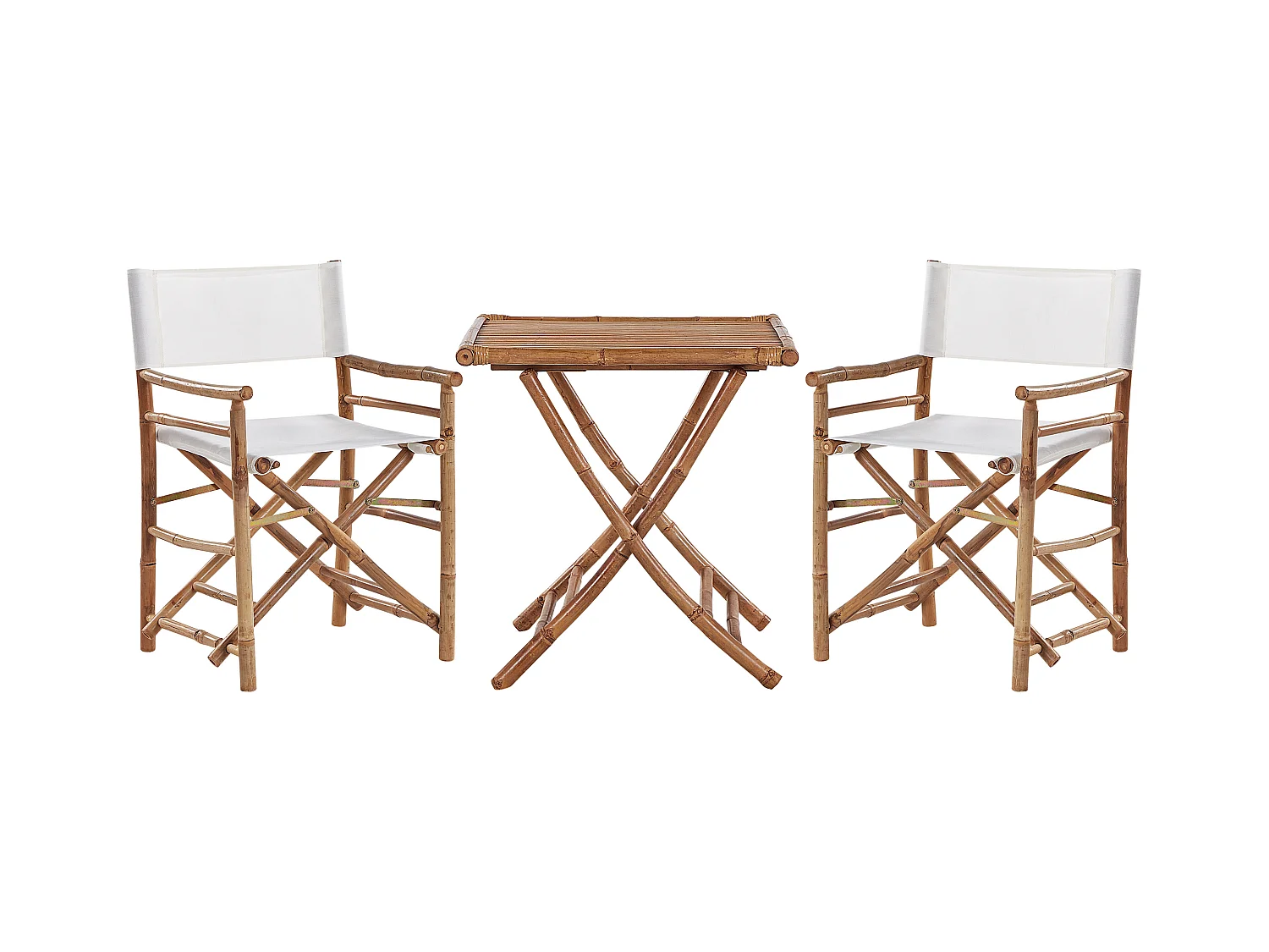 Set bistrot Pieghevole MOLISE Legno Marrone