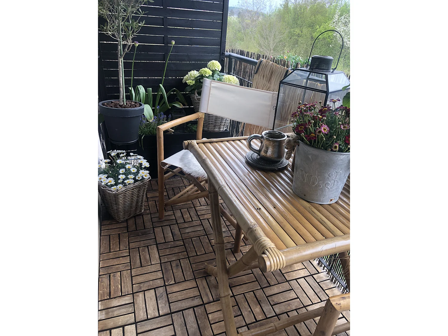 Bistroset Inklapbaar MOLISE Hout Bruin