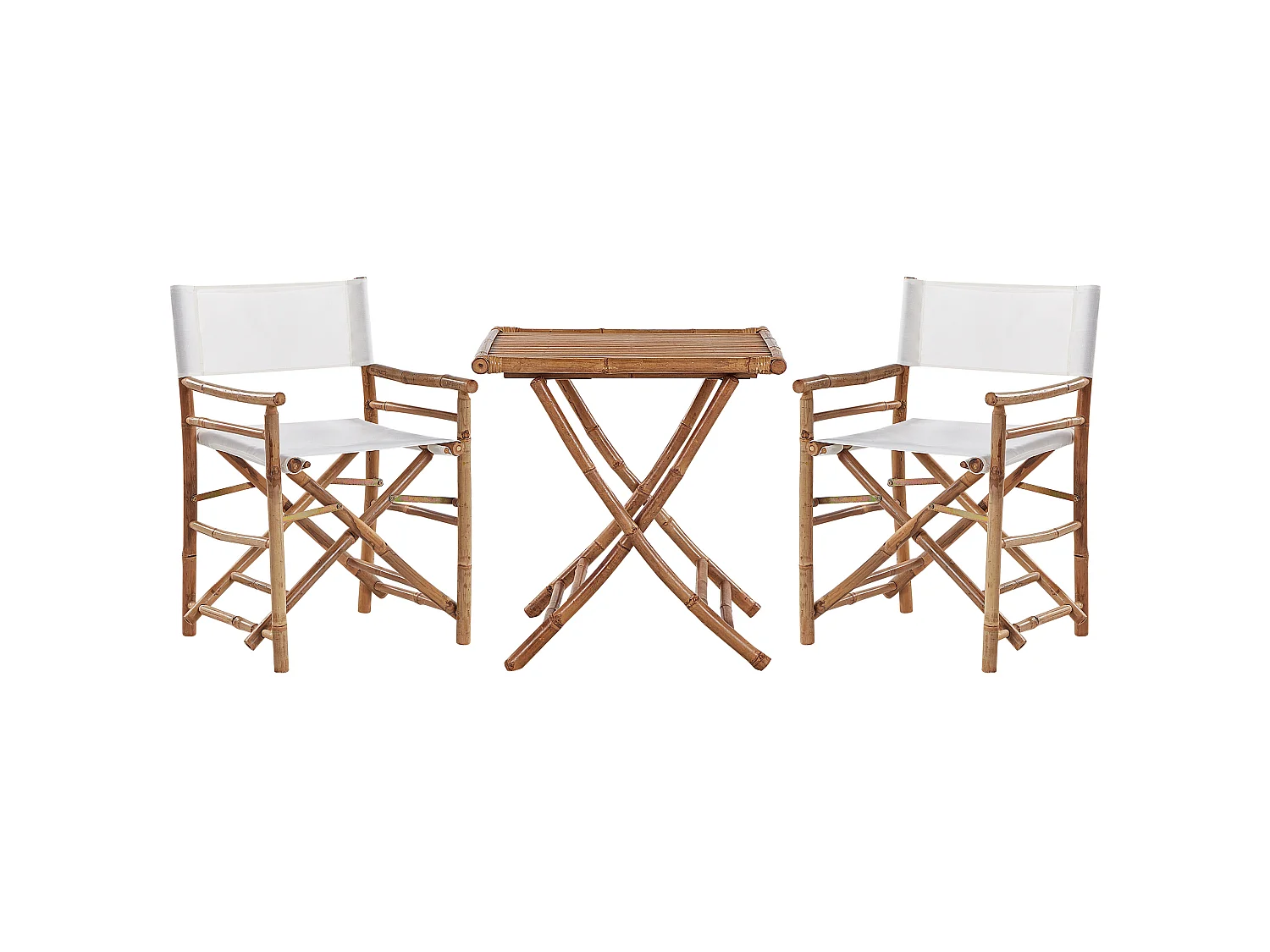 Bistroset Inklapbaar MOLISE Hout Bruin