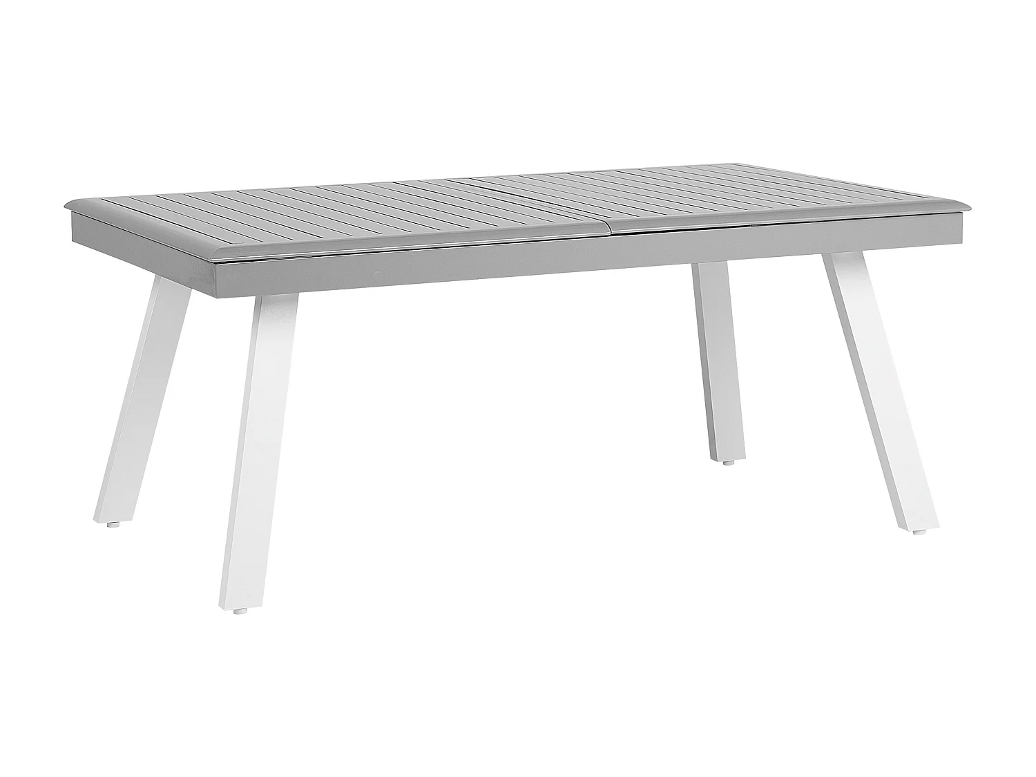 Set da pranzo da giardino 6 posti PERETA Metallo Grigio