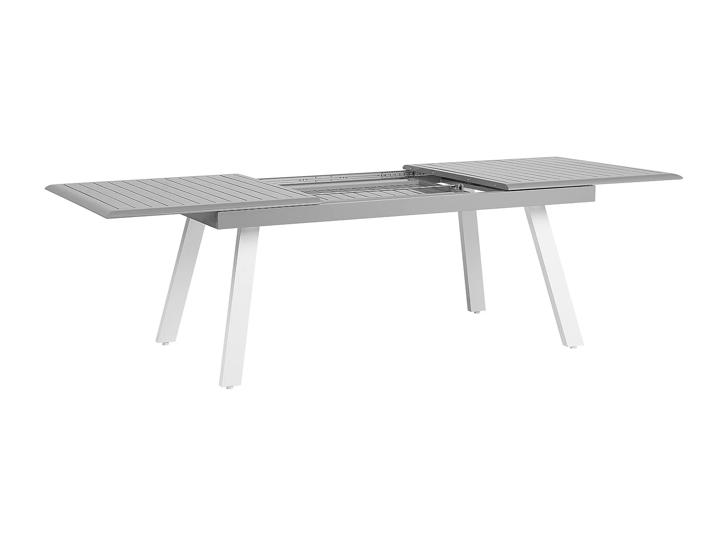 Set da pranzo da giardino 6 posti PERETA Metallo Grigio