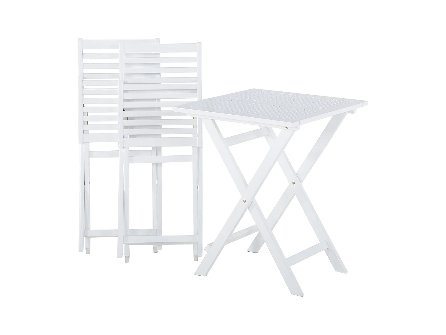 Bistroset met kussen Hout Blauw FIJI