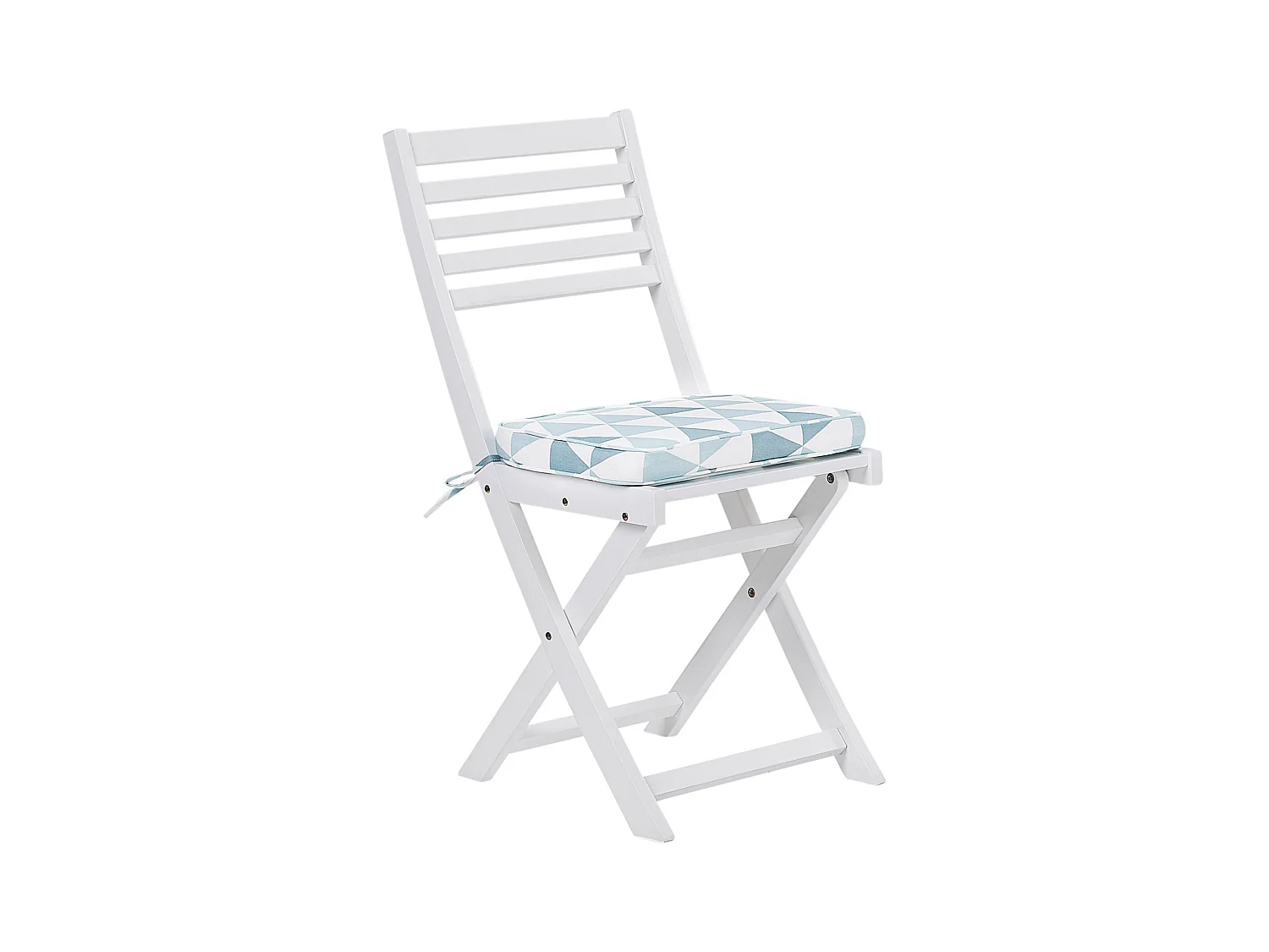 Bistroset met kussen Hout Blauw FIJI