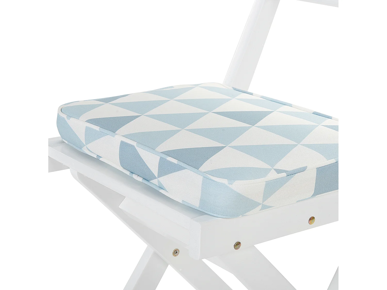 Ensemble pour bistro avec coussins Pliant FIJI Acacia Bleu