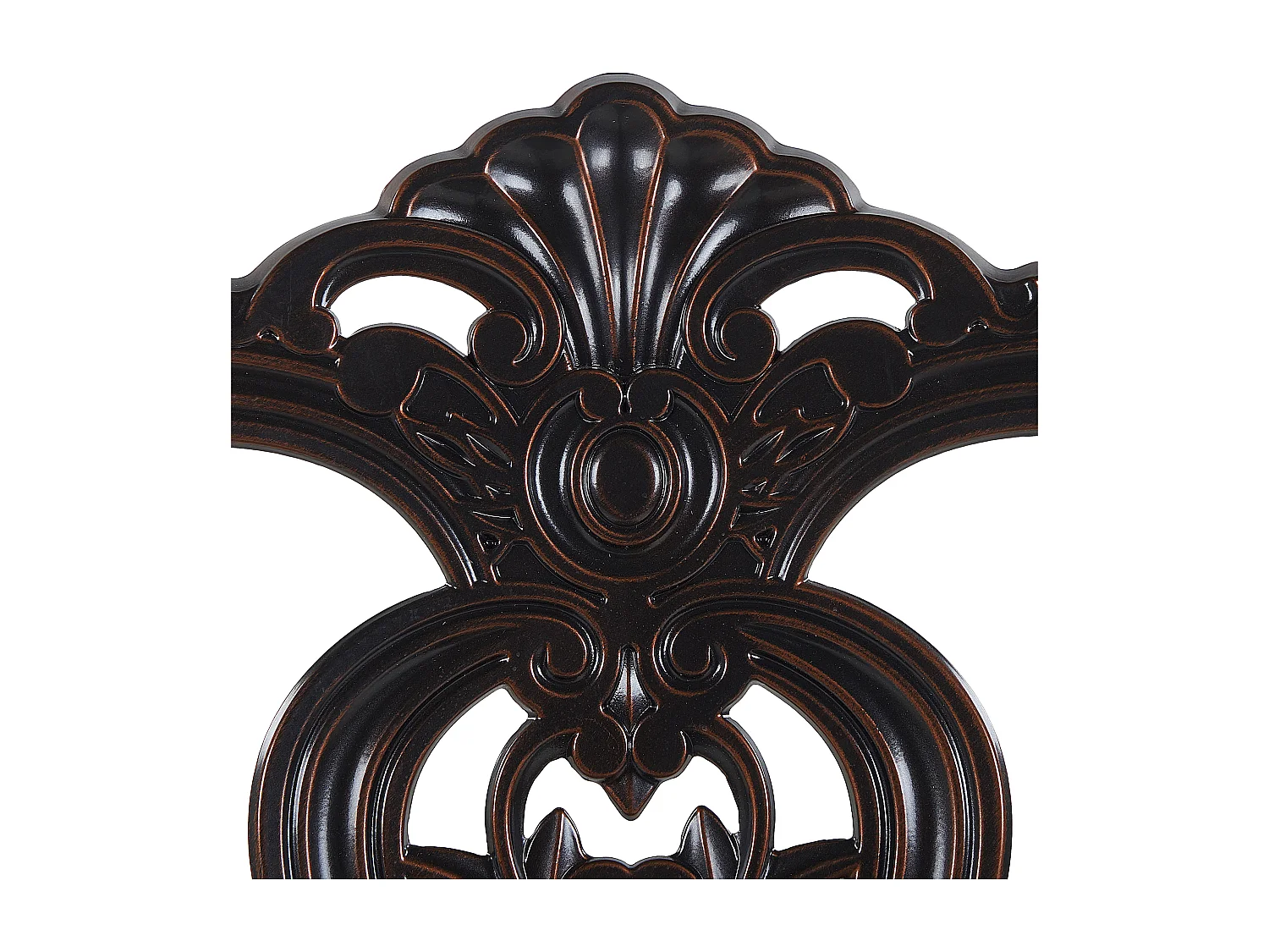 Ensemble pour bistro BOVINO Métal Marron foncé