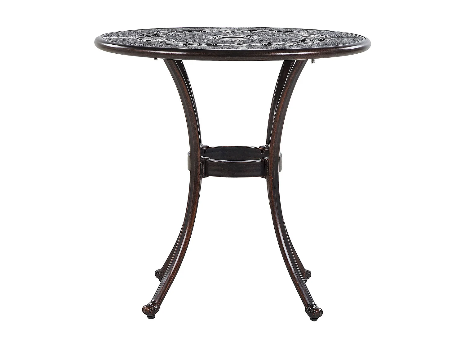 Ensemble pour bistro BOVINO Métal Marron foncé