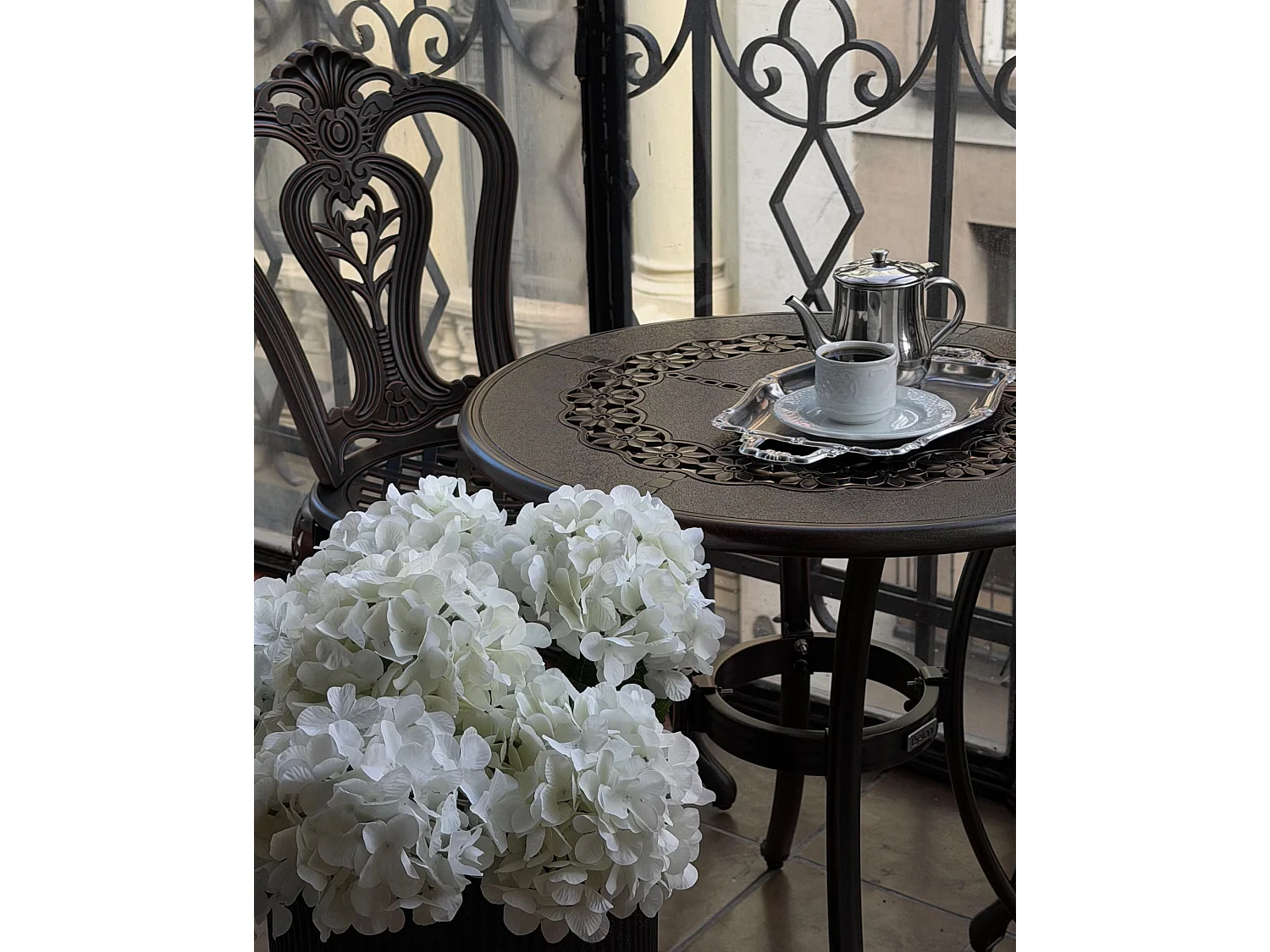 Set bistrot BOVINO Metallo Marrone scuro