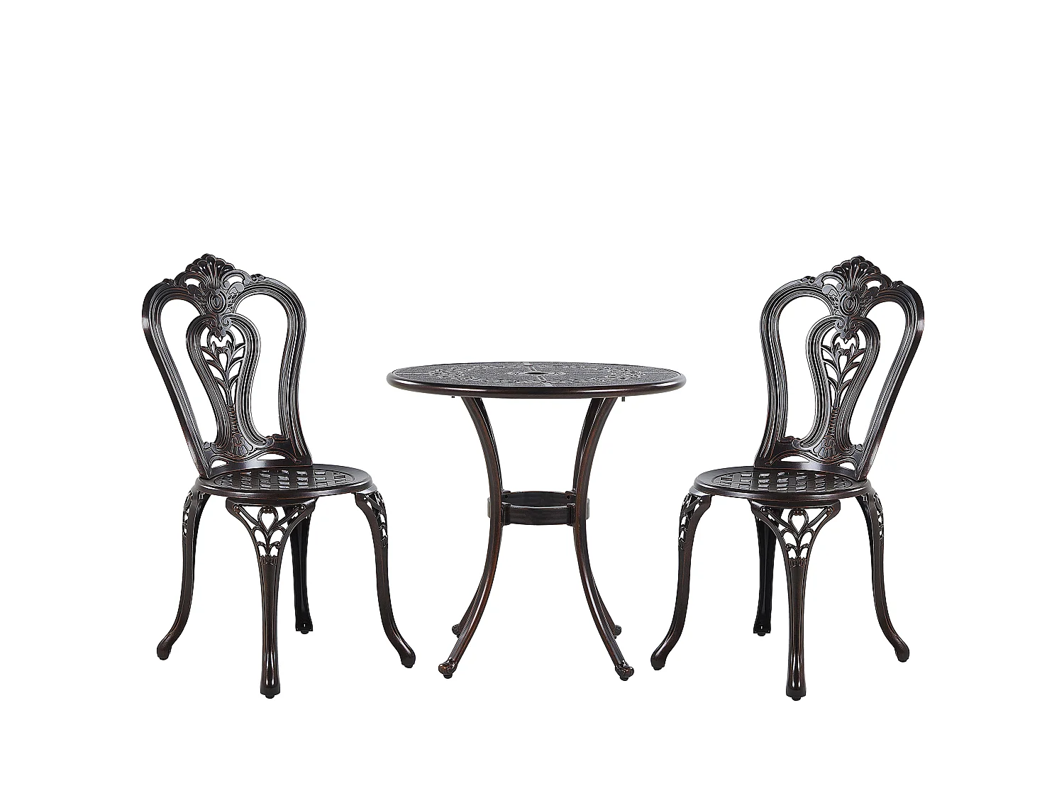 Set bistrot BOVINO Metallo Marrone scuro