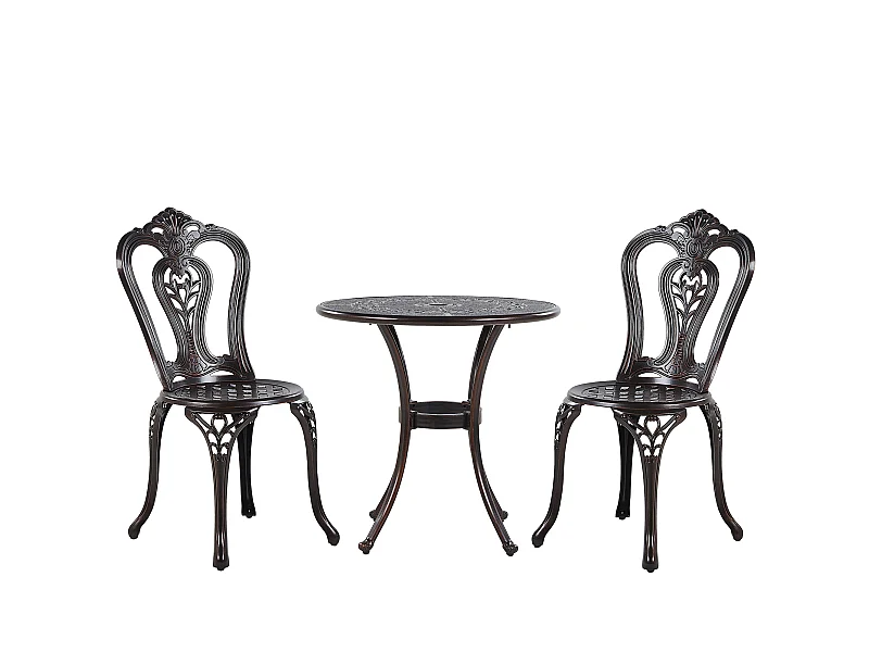Set bistrot BOVINO Metallo Marrone scuro