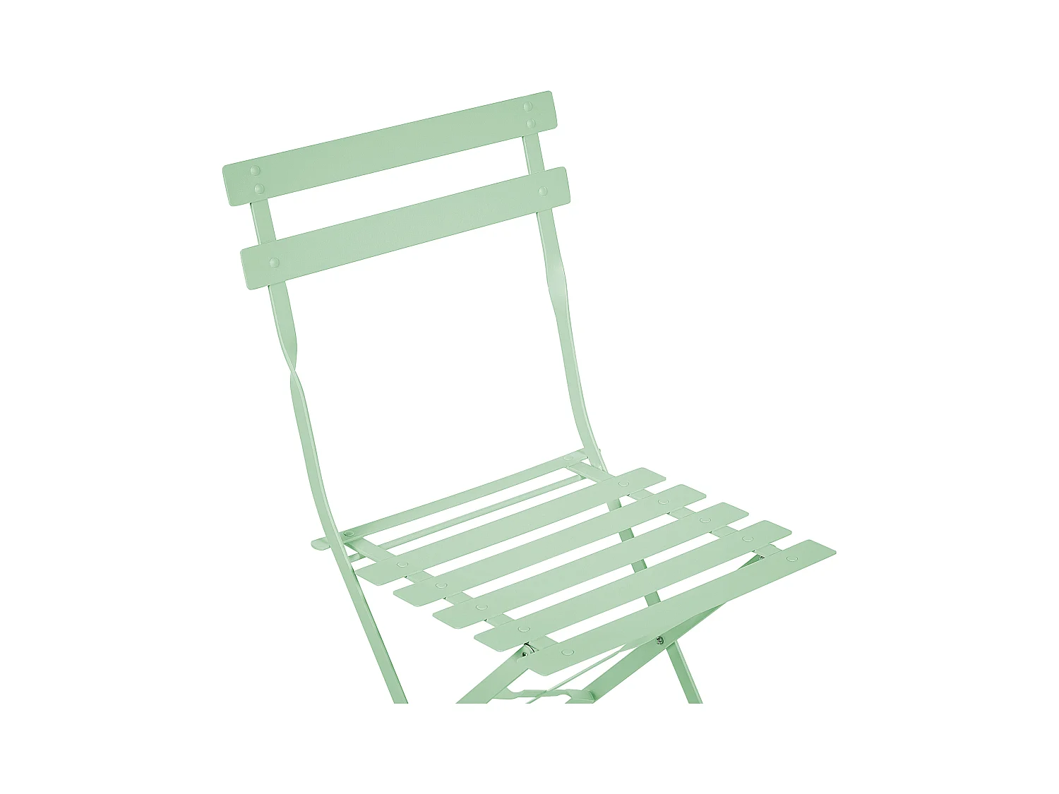 Bistroset Inklapbaar FIORI Metaal Mintgroen